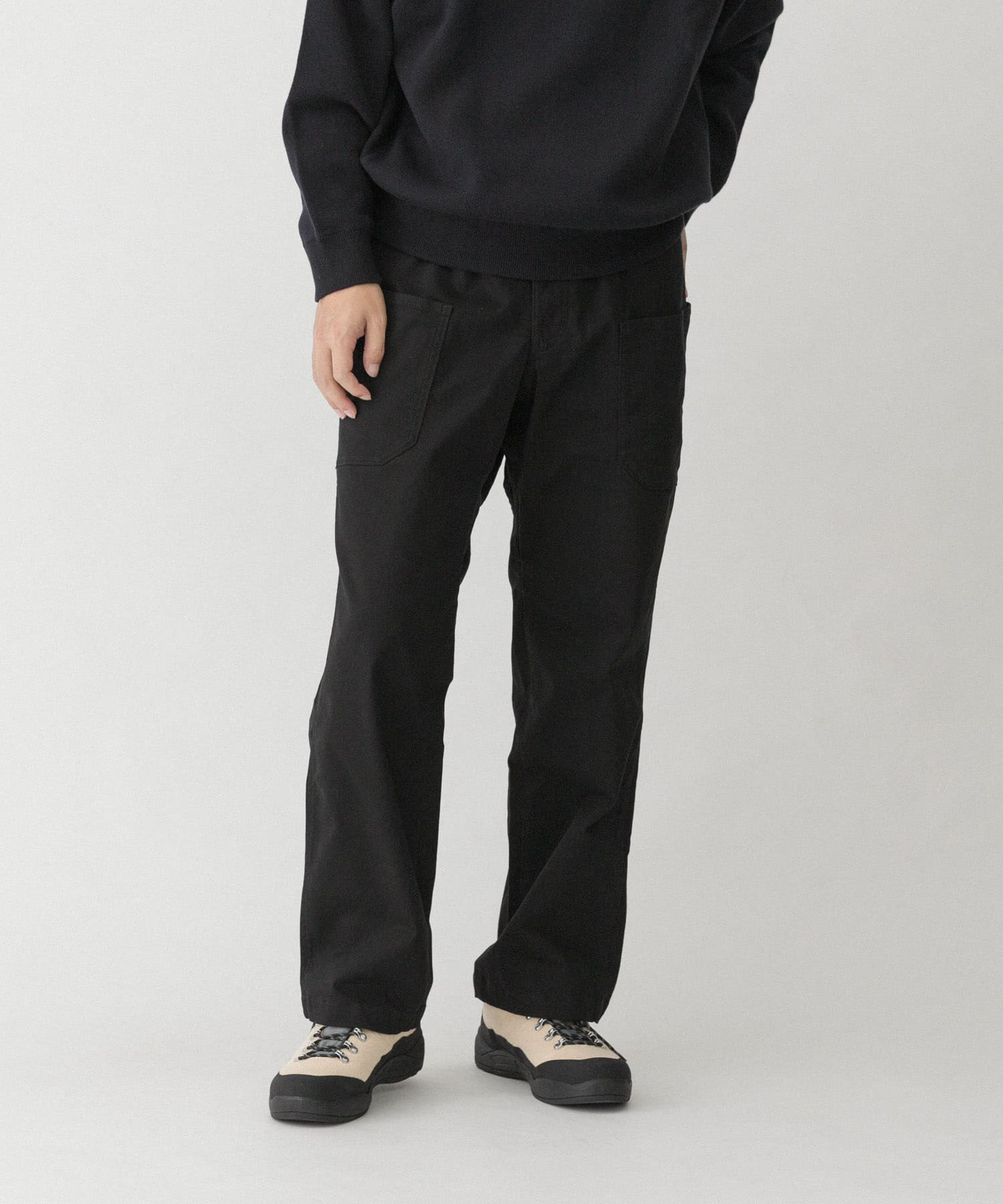 『別注』GRIP SWANY×EKAL　CAMP PANTS ブラック M