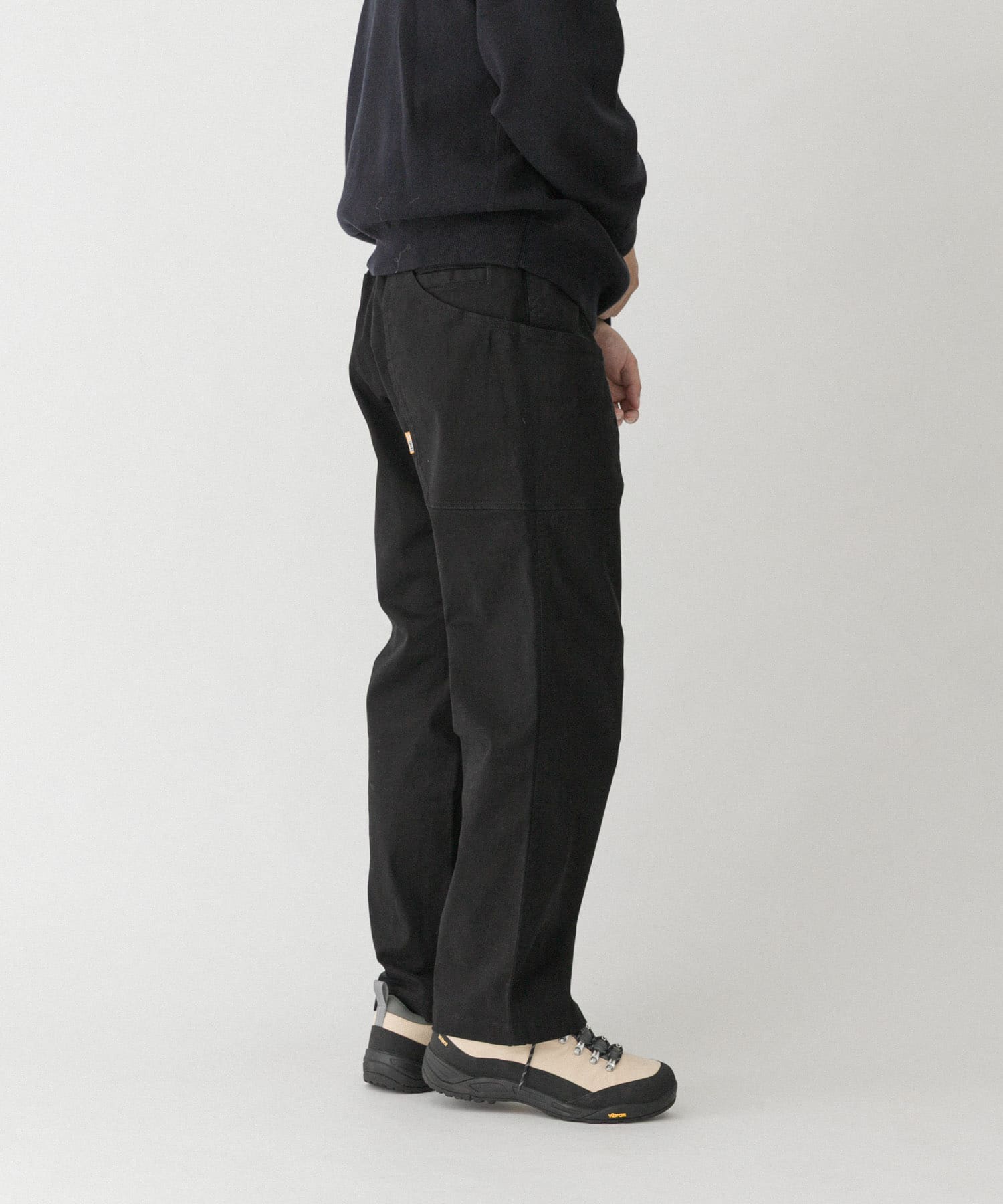 『別注』GRIP SWANY×EKAL　CAMP PANTS ブラック L