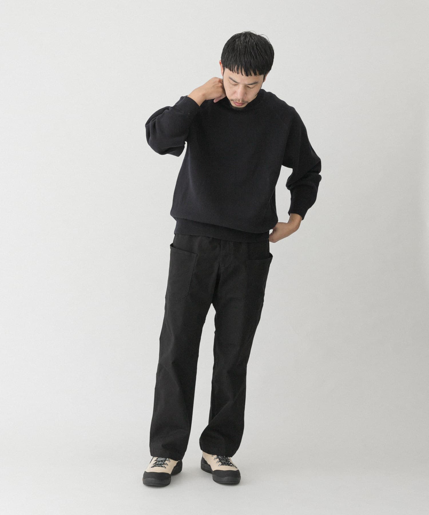 『別注』GRIP SWANY×EKAL　CAMP PANTS ブラック L