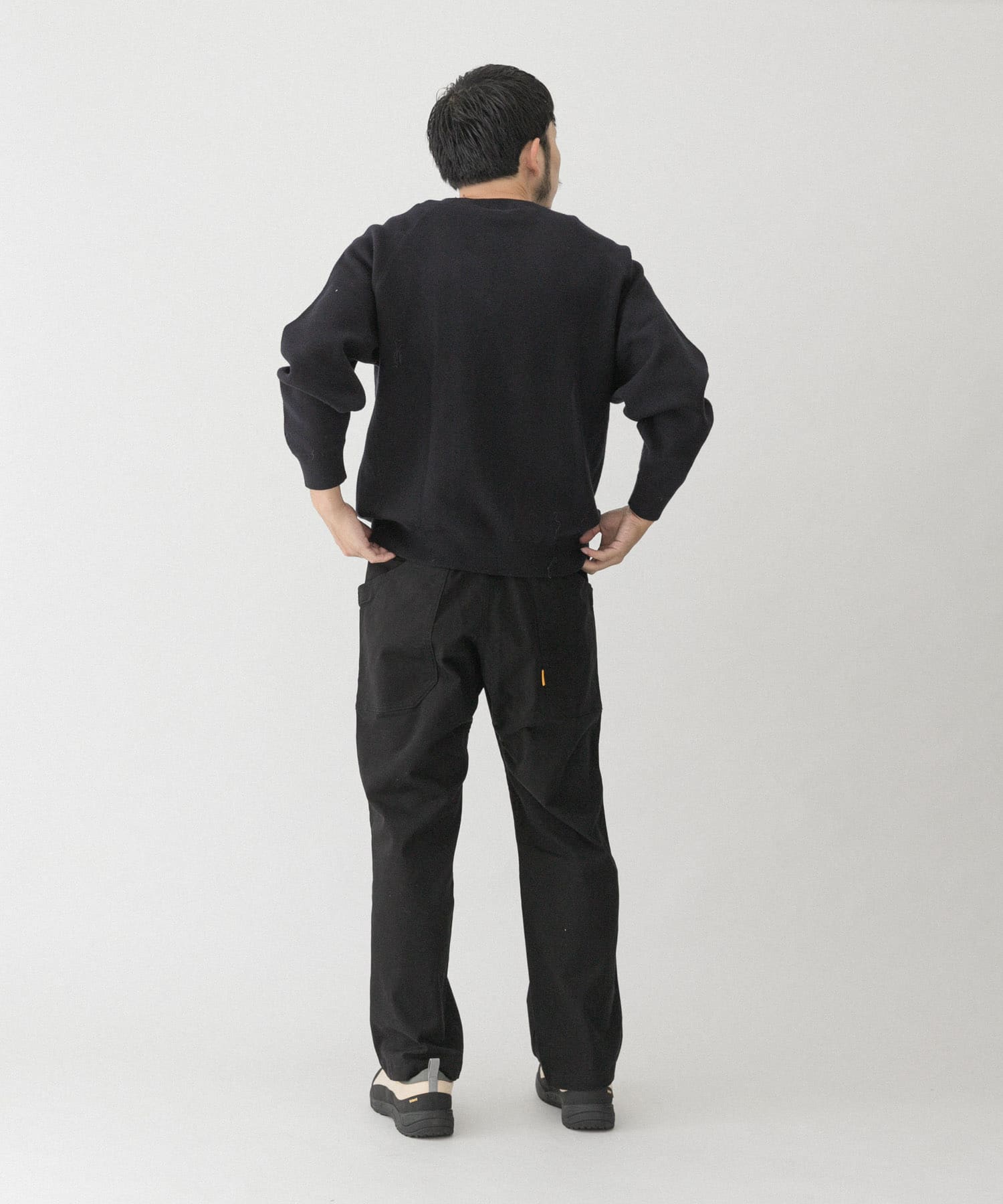 『別注』GRIP SWANY×EKAL　CAMP PANTS ブラック L