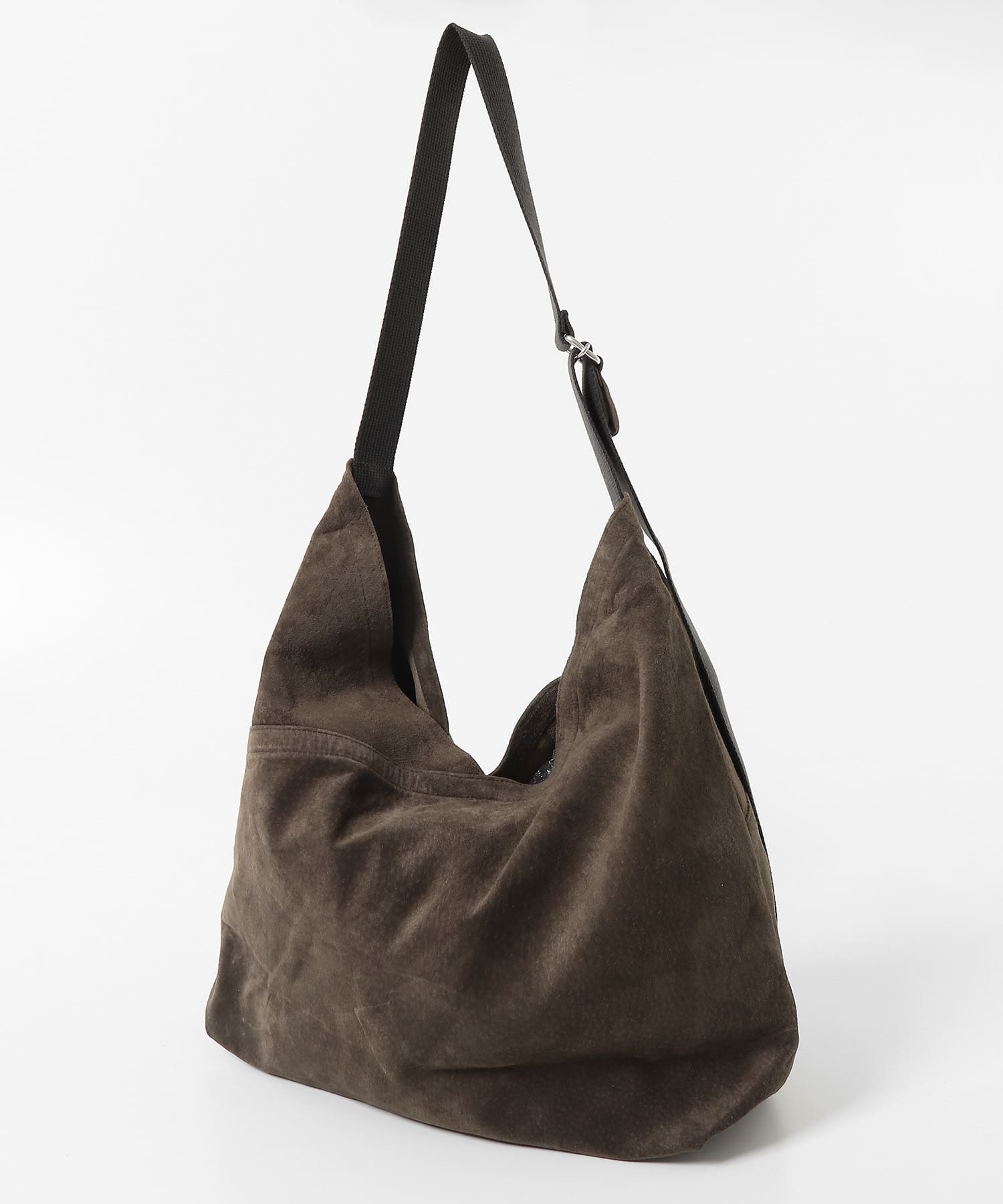 HOBO　AZUMA SHOULDER BAG M PS DK.BROWN one