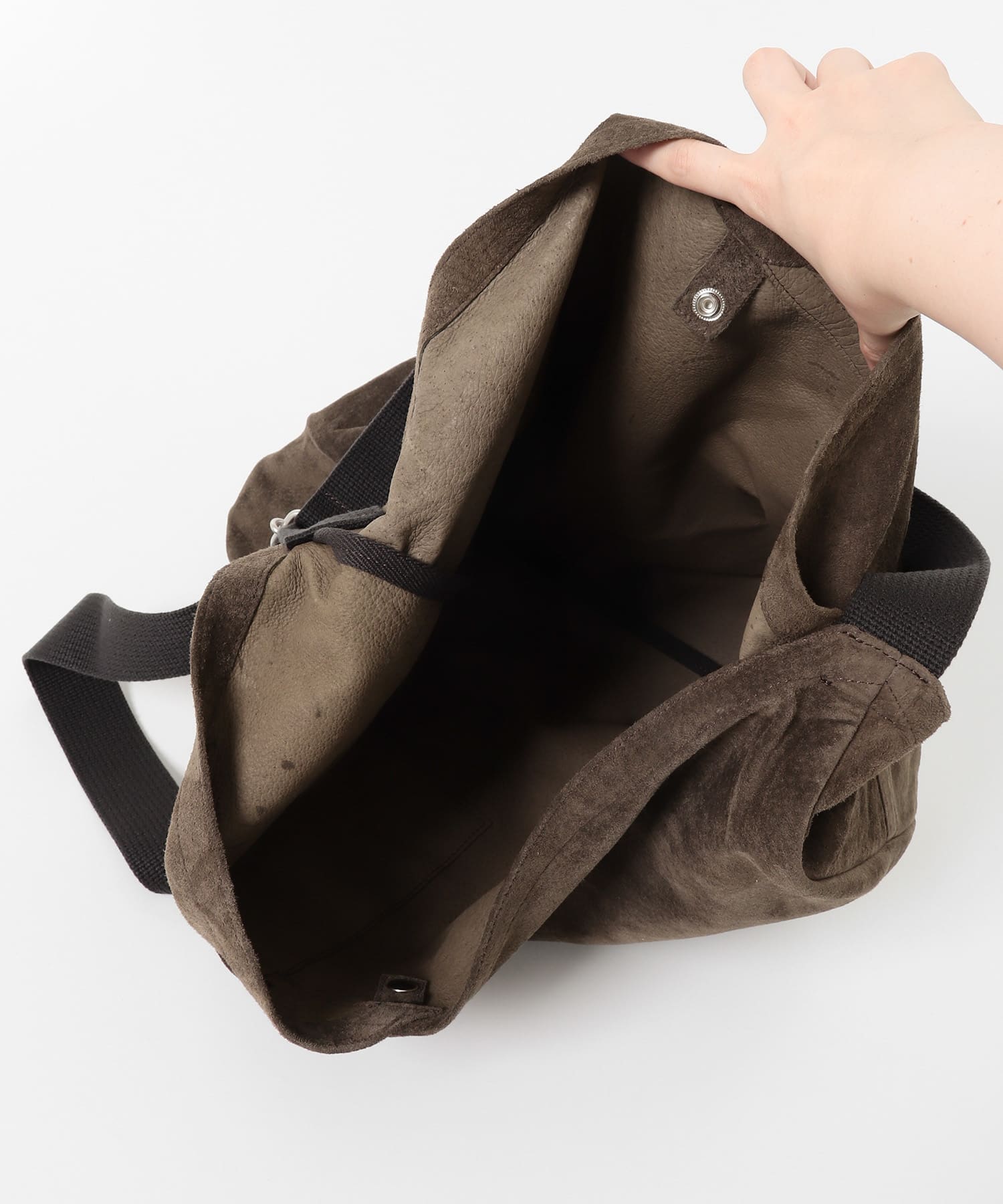 HOBO　AZUMA SHOULDER BAG M PS DK.BROWN one