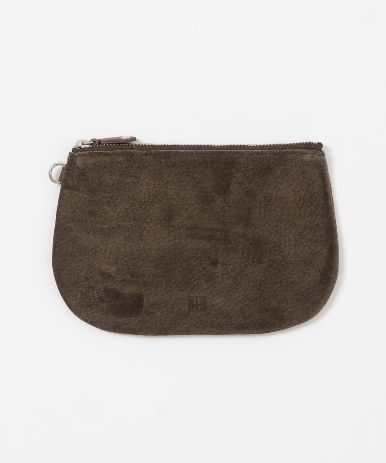 HOBO　UTILITY CASE L PIG SUEDE DK.BROWN one