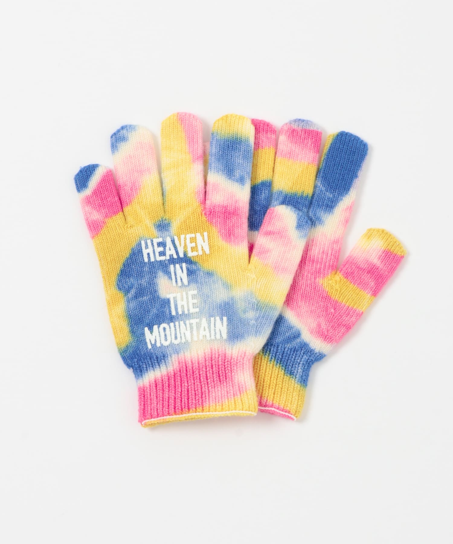 mountain research　Tie Dye Gloves