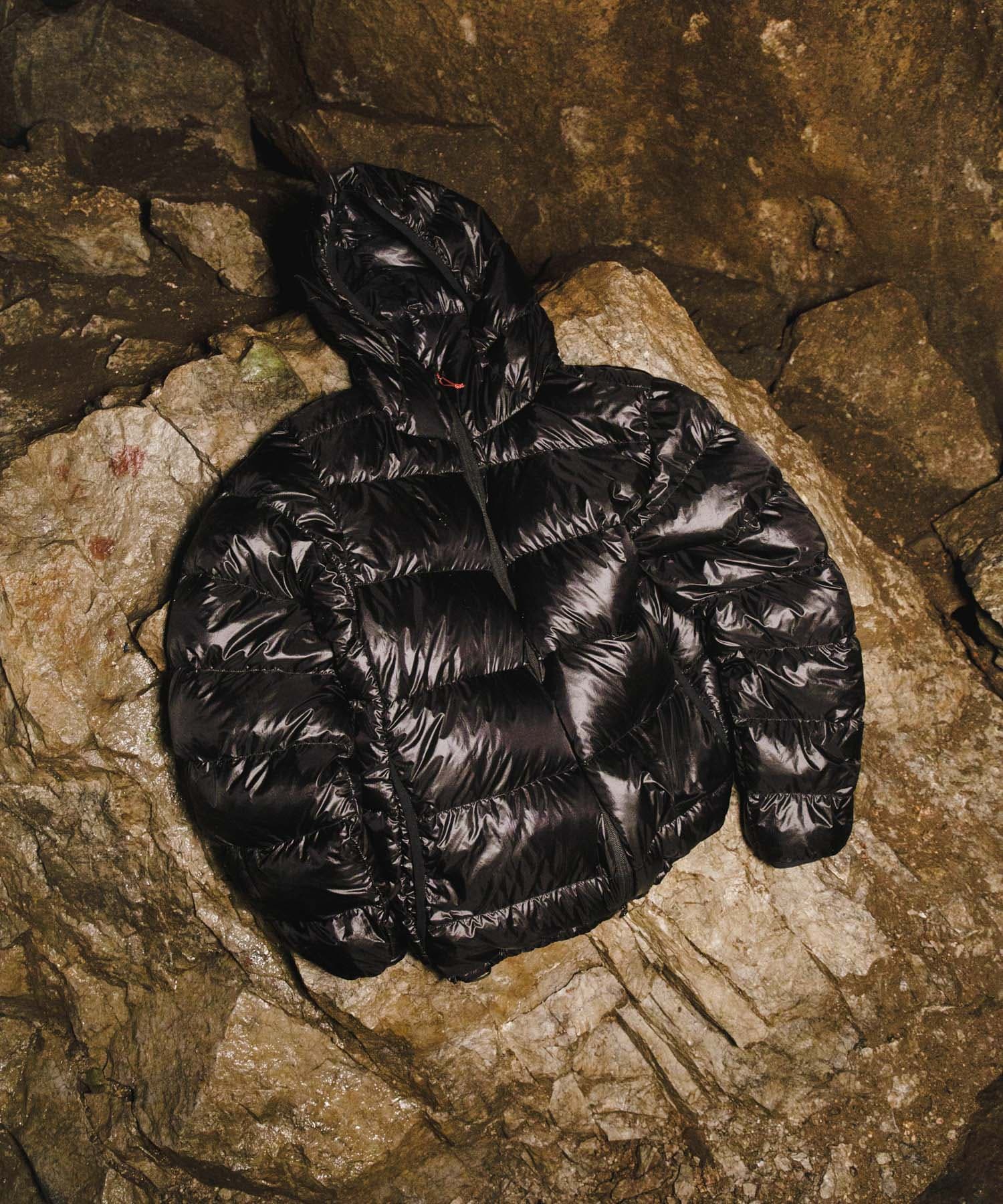 別注』NANGA×EKAL クラシックダウンジャケット(M ブラック): アウター