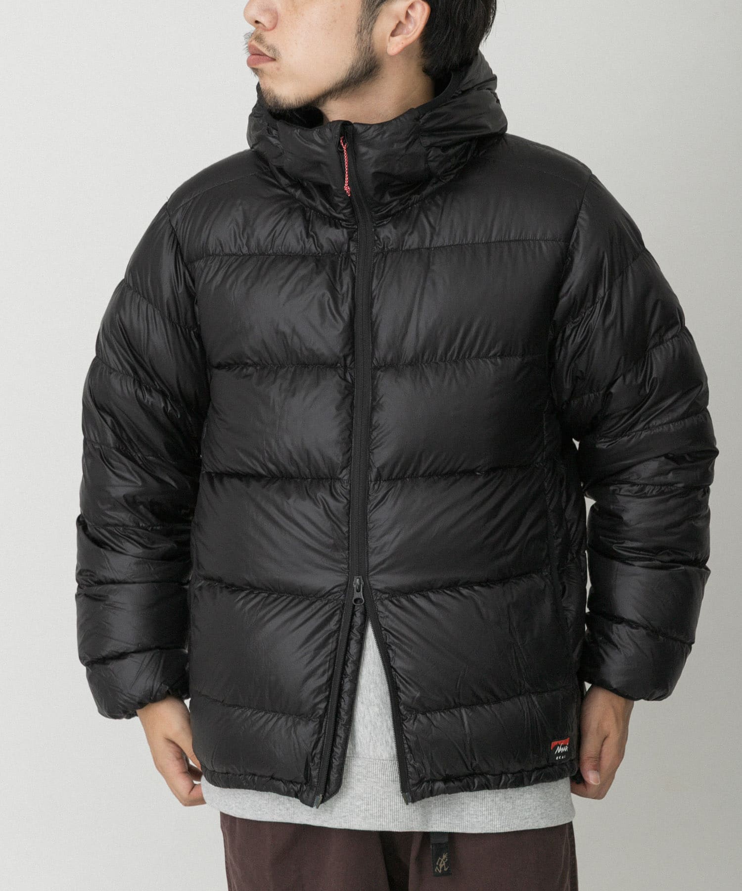 『別注』NANGA×EKAL　クラシックダウンジャケット ブラック M