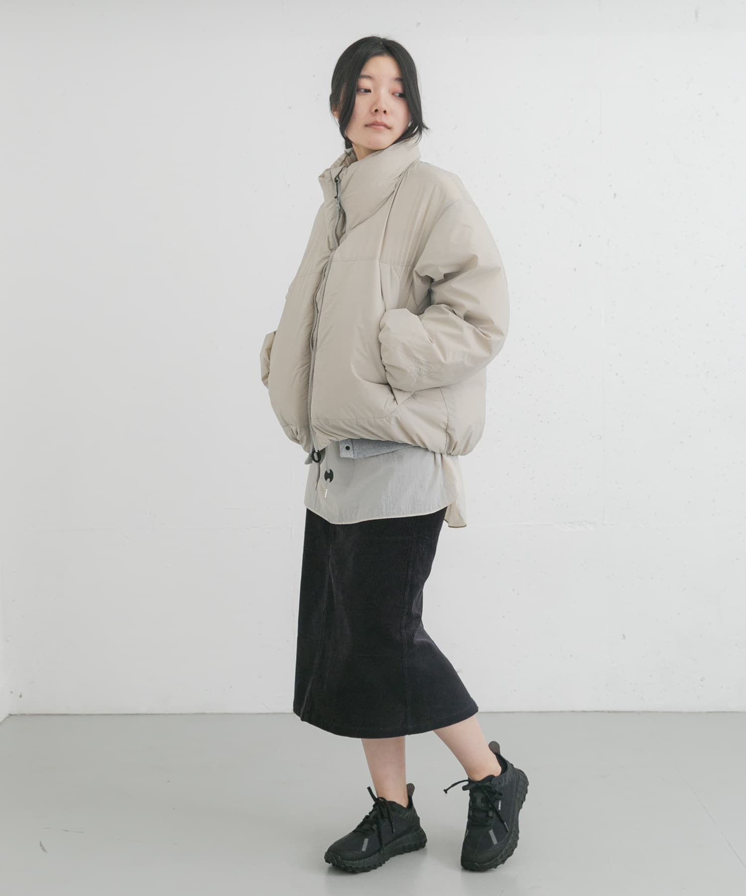 身長：169cm サイズ：one