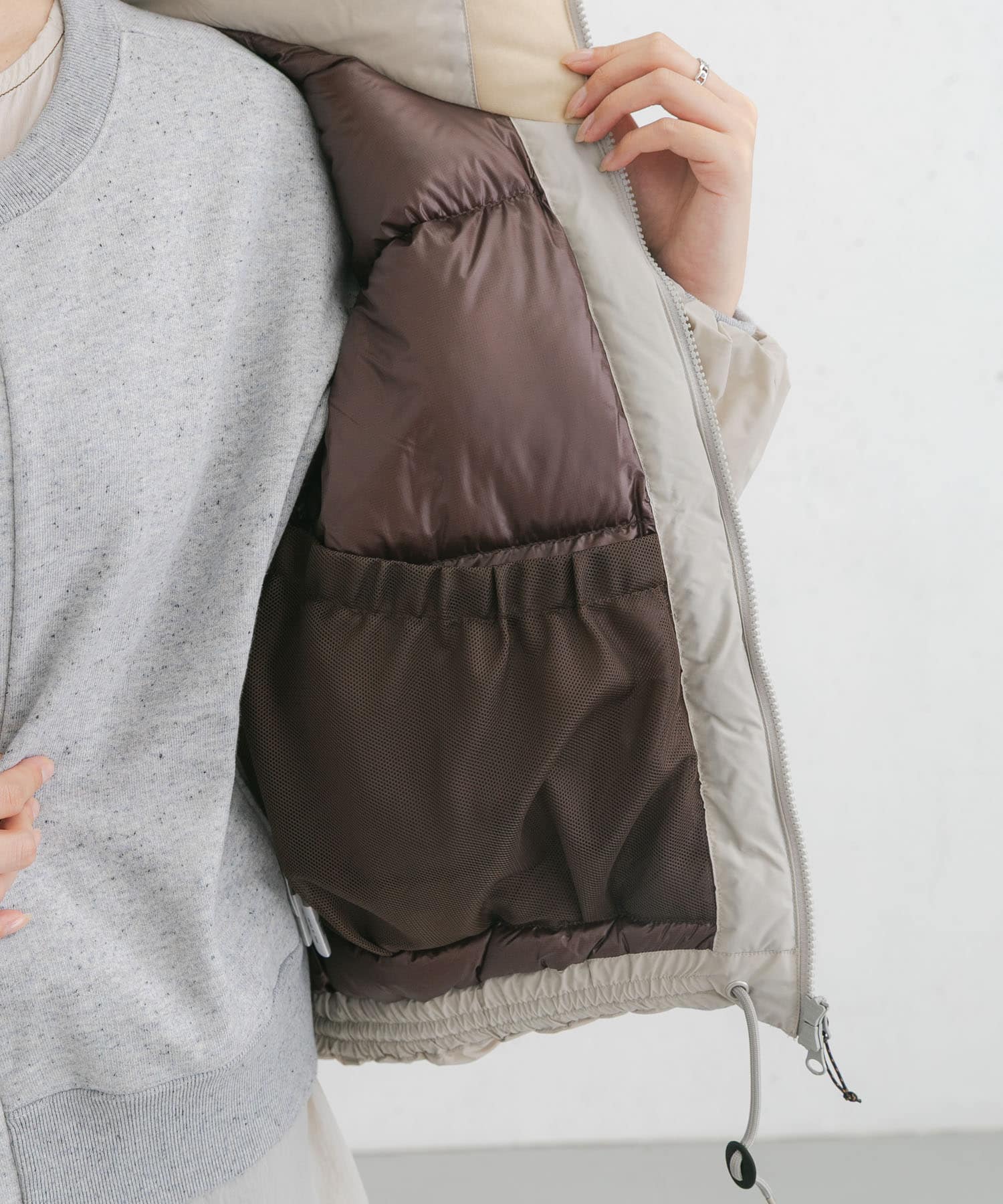 身長：169cm サイズ：one