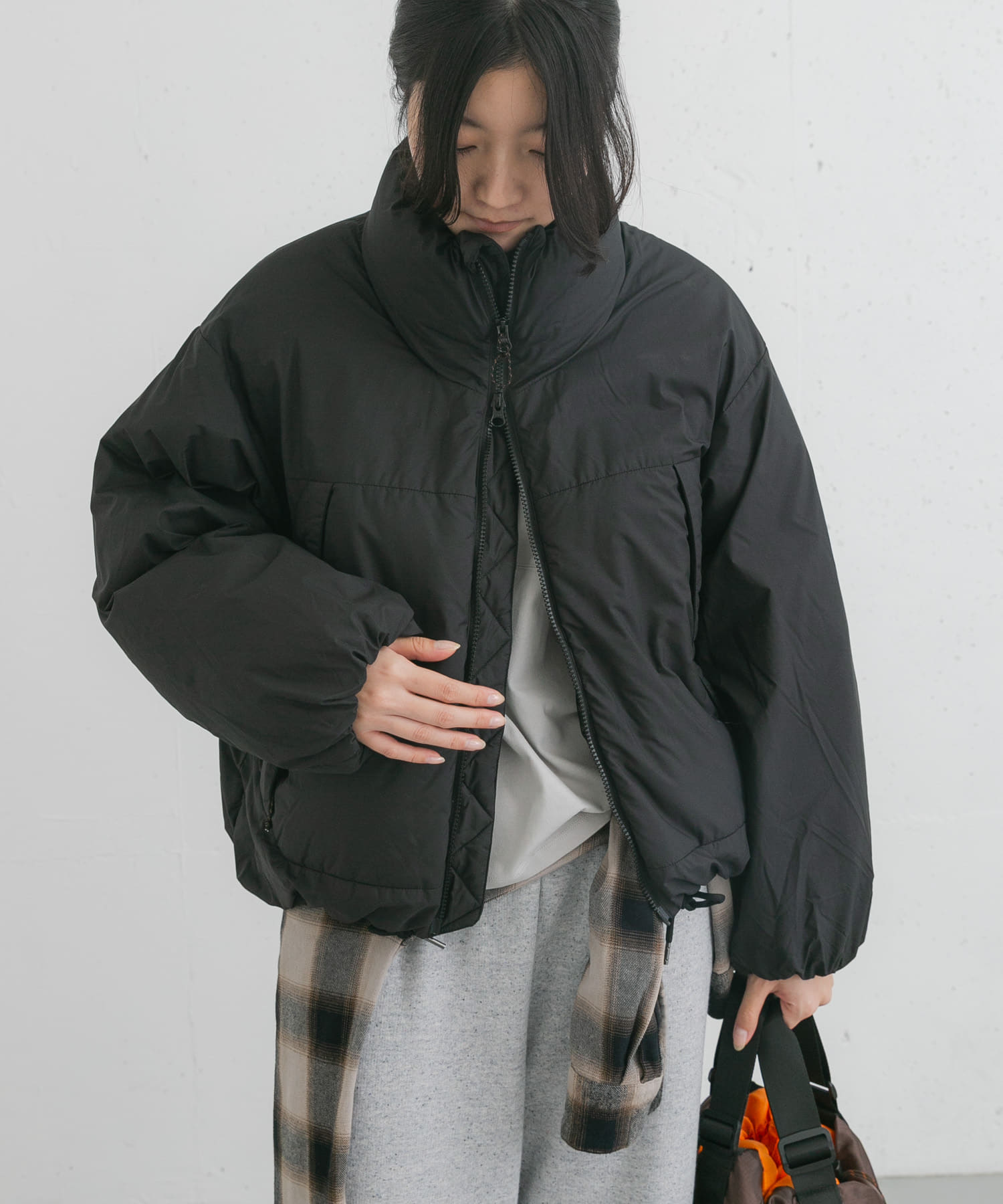 身長：169cm サイズ：one