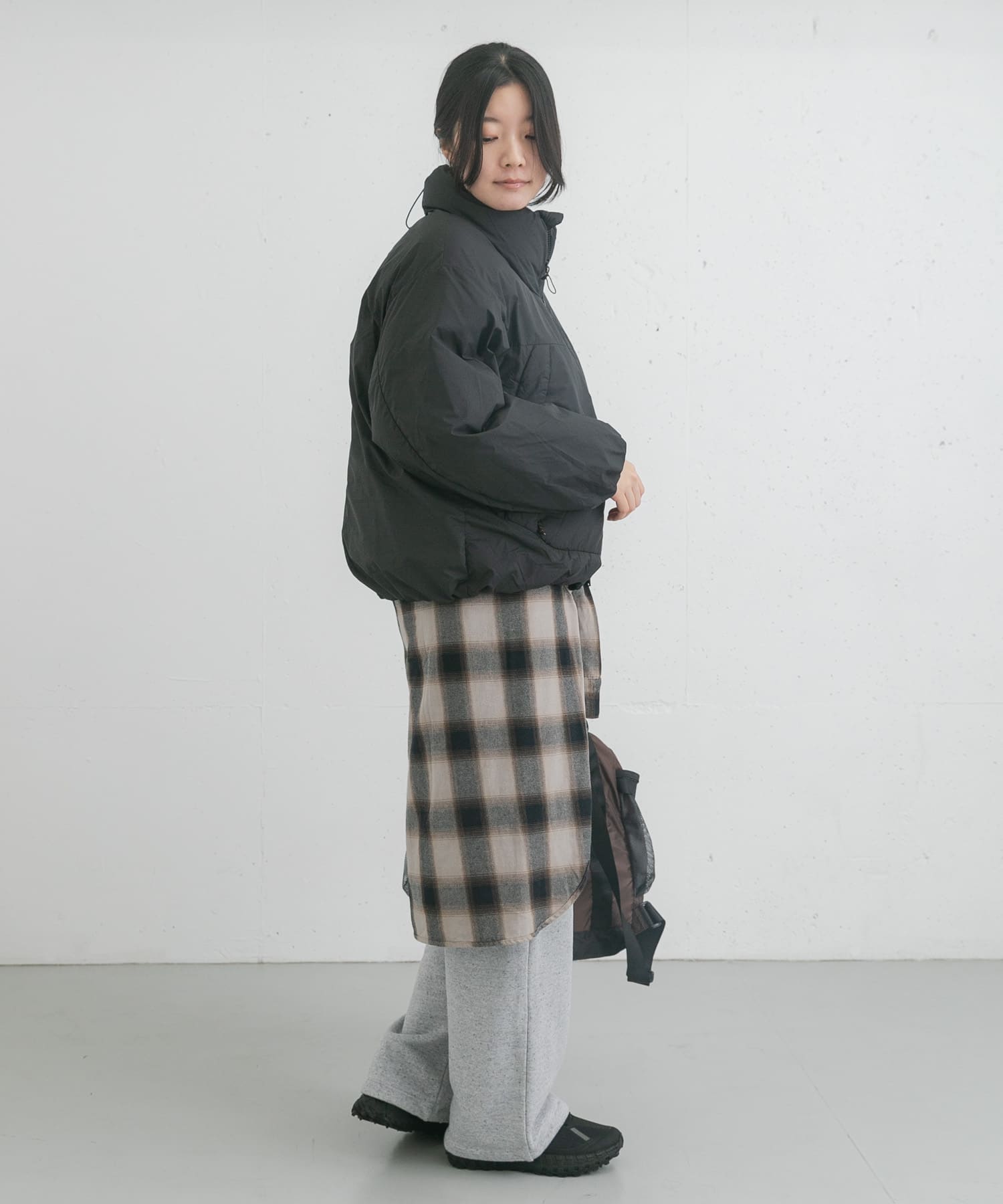 身長：169cm サイズ：one