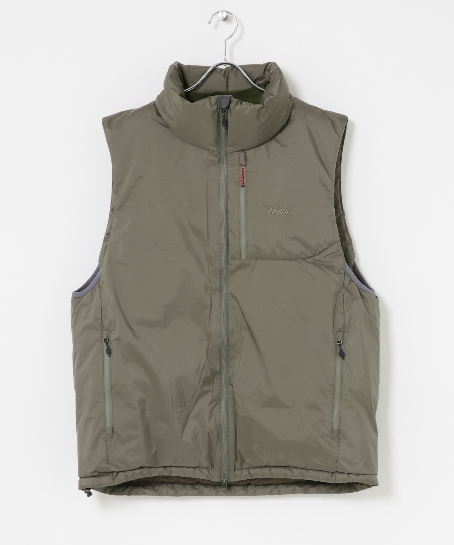 NANGA　AURORA TEX STD COLLAR DOWN VEST