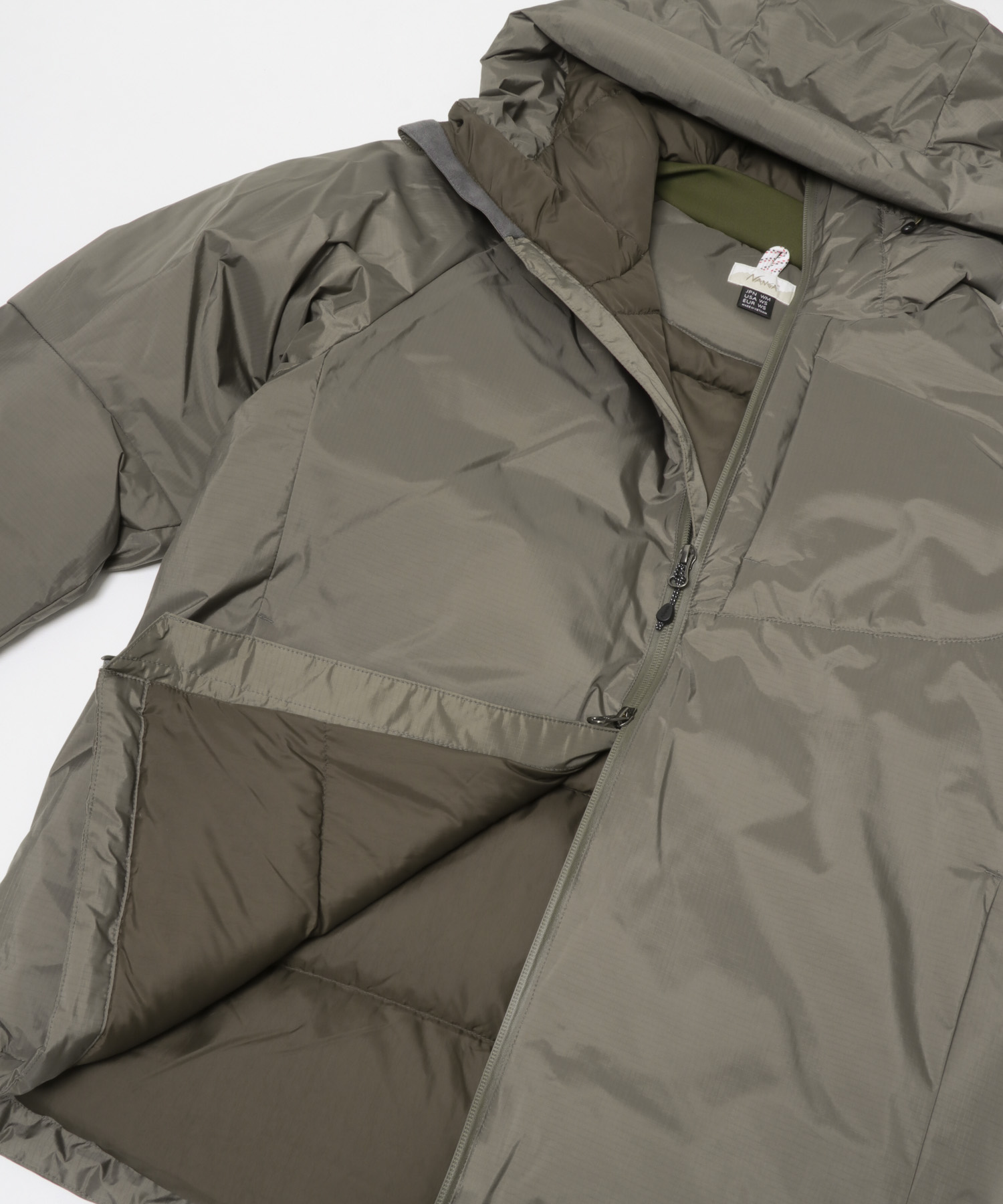NANGA　AURORA TEX DOWN JACKET W M.GRY M