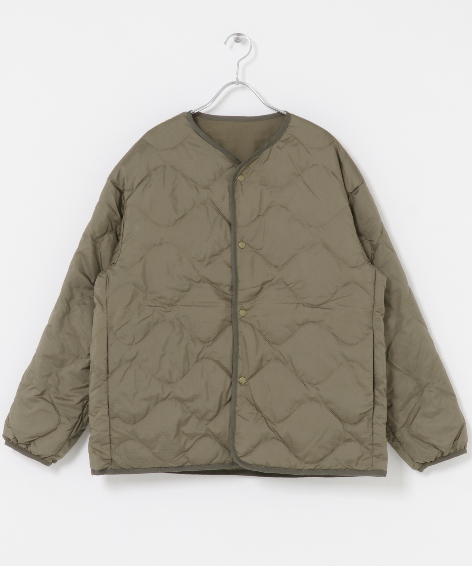 nanamica　Reversible Down Cardigan Brown(BR) M