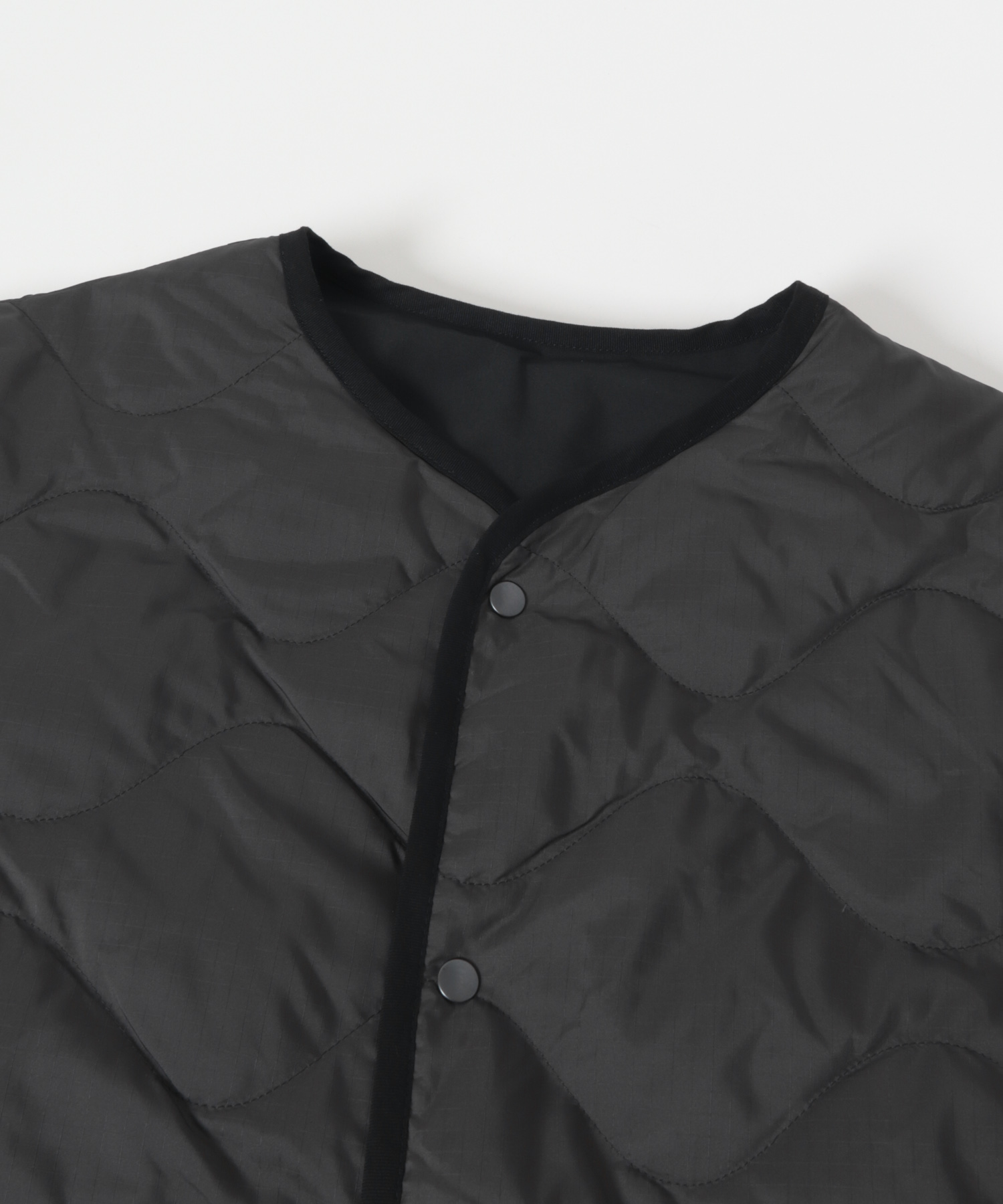 nanamica　Reversible Down Cardigan Black(K) M