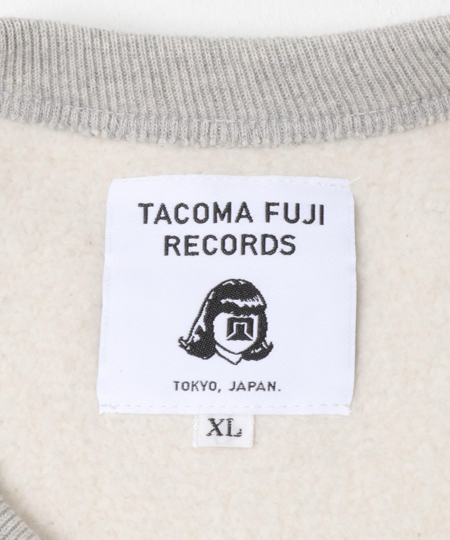 TACOMA FUJI RECORDS EASY LISTENING HERE SWEAT(M OATMEAL): トップス