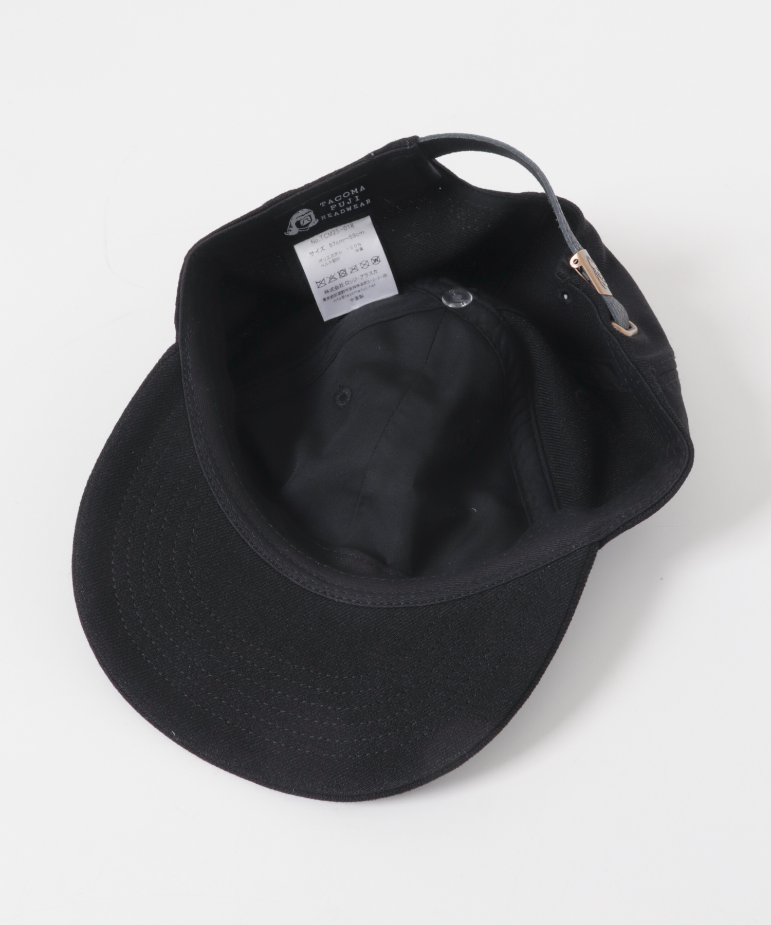 TACOMA FUJI RECORDS　藝術科学思想自然 CAP BLACK one
