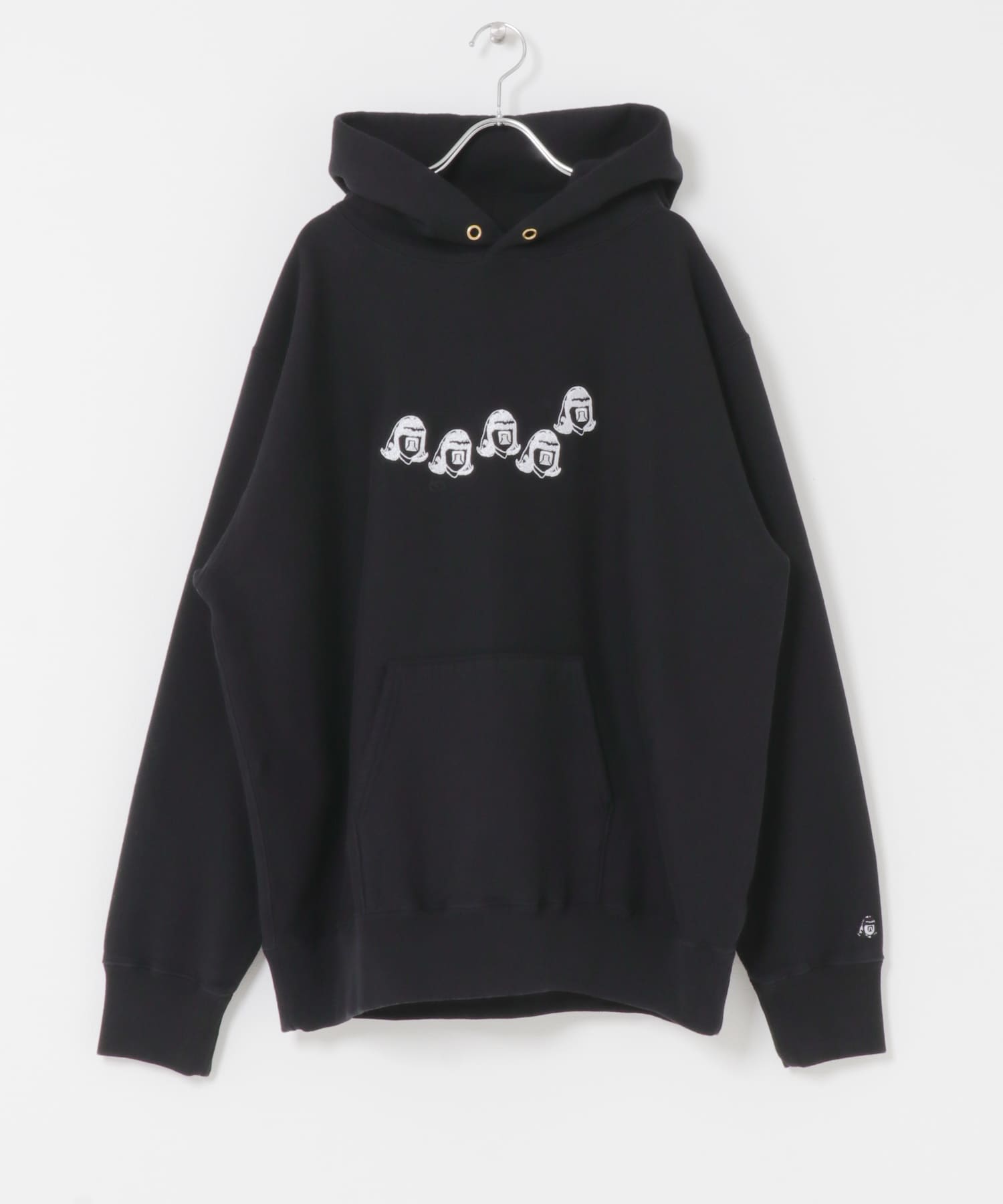 TACOMA FUJI RECORDS TFI MULTI LOGO HOODIE(M BLACK): トップス
