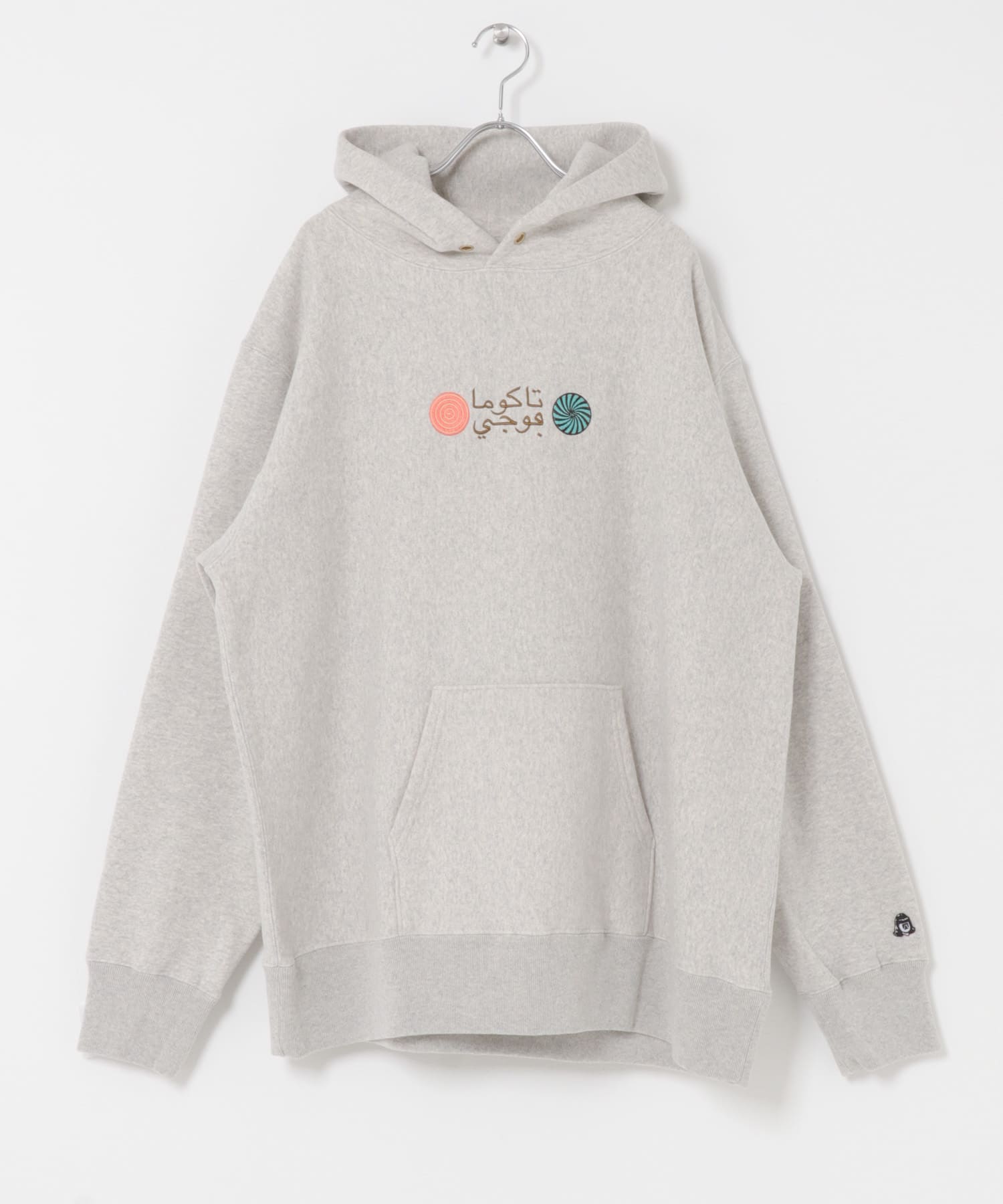 TACOMA FUJI RECORDS TFI MULTI LOGO HOODIE(M BLACK): トップス