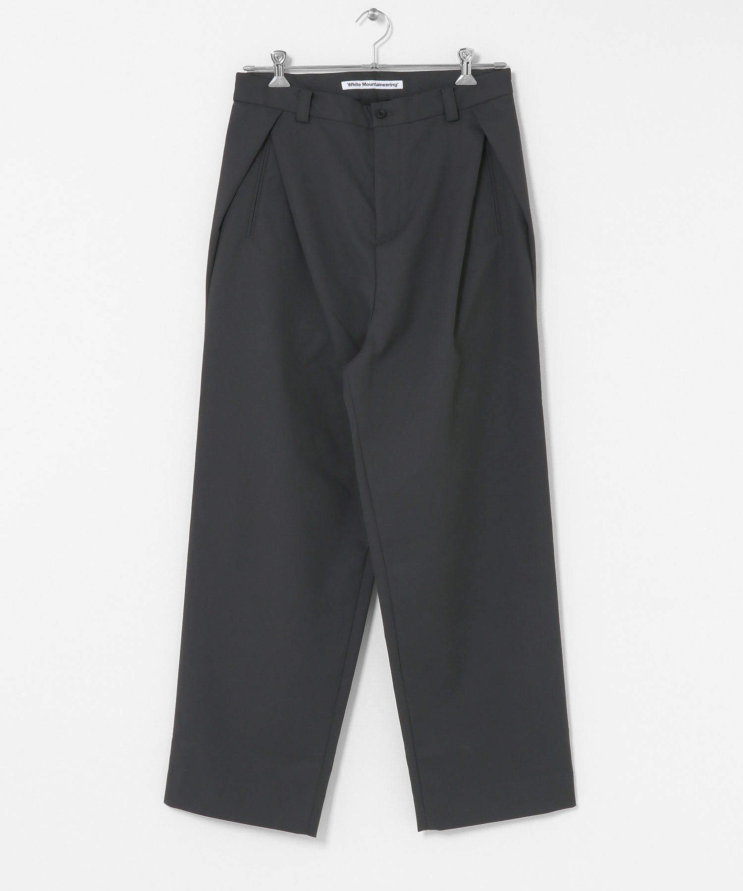 White Mountaineering　SOLOTEX 2 TUCK WIDE PANTS