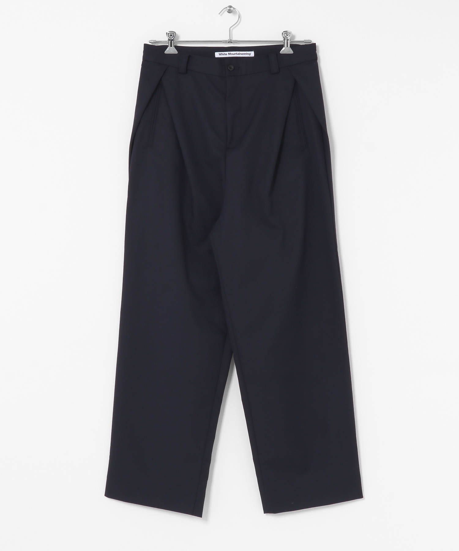 White Mountaineering　SOLOTEX 2 TUCK WIDE PANTS