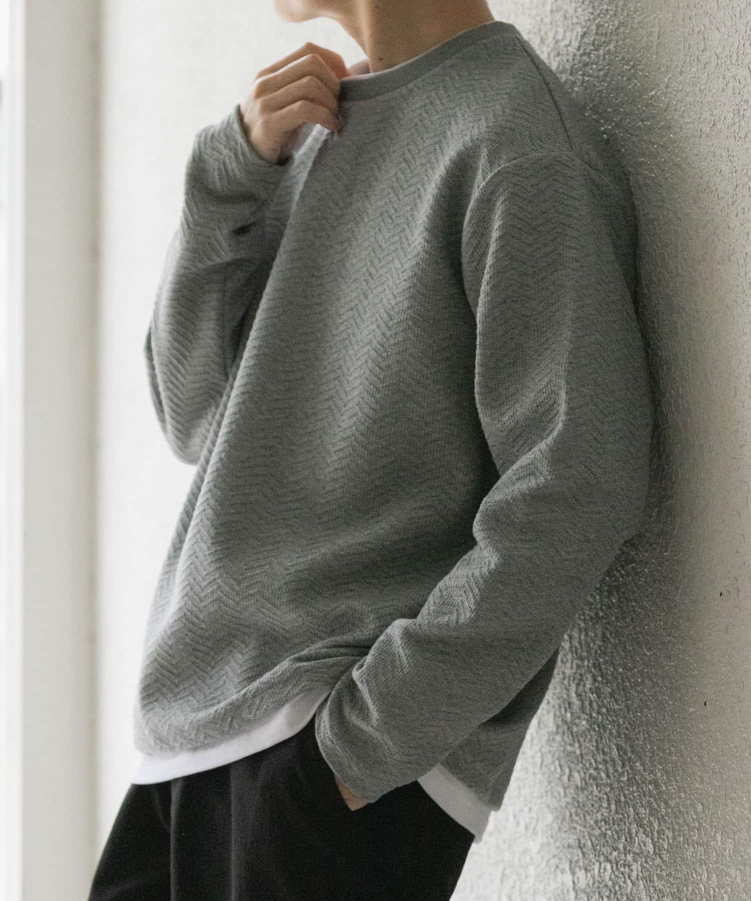 フェイクレイヤードジオメジャカードTOPS