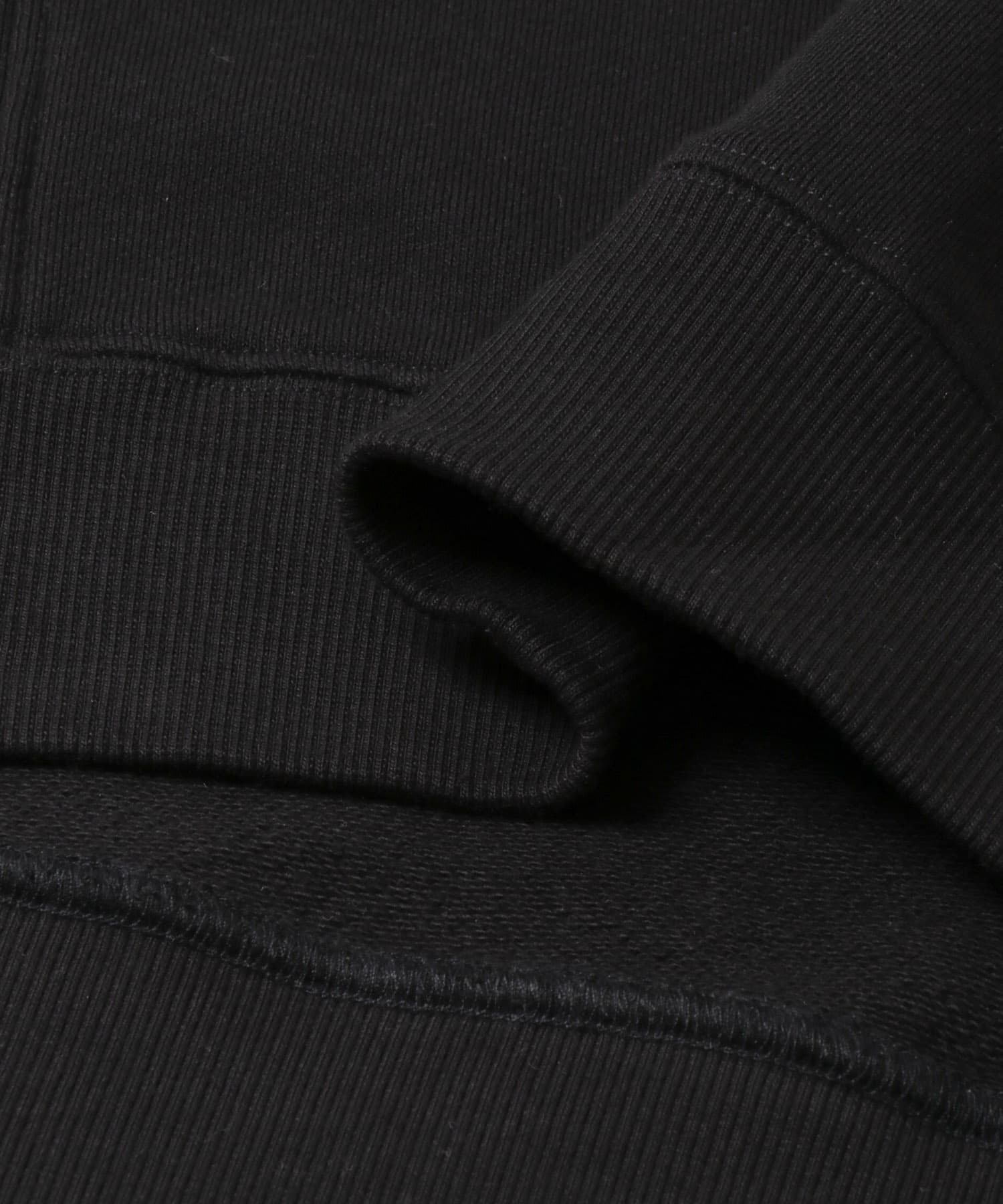 ランダムプリント スウェットプルオーバー BLK M