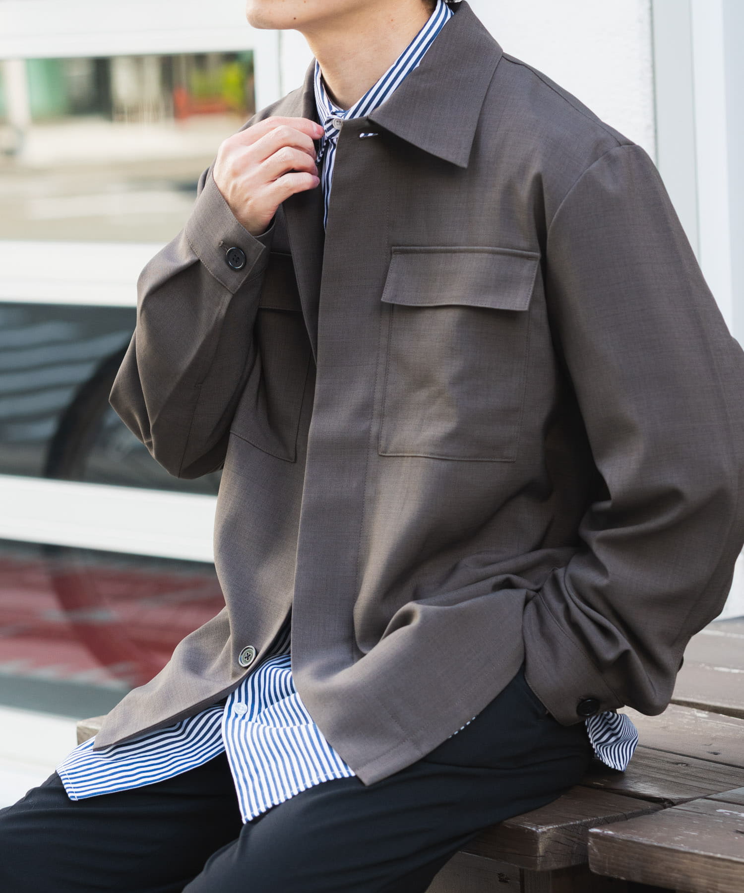 身長：170cm サイズ：M