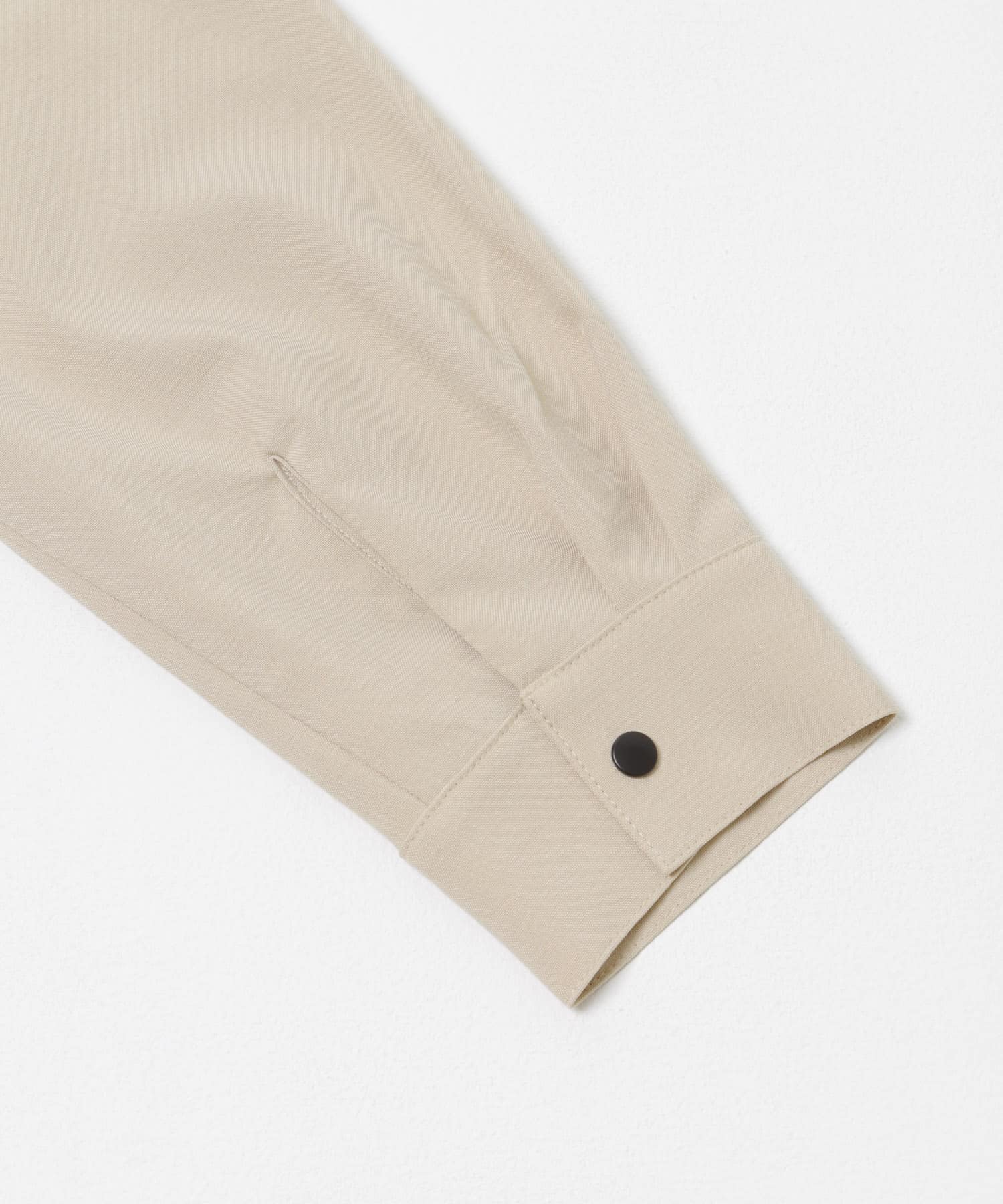 2way ストレッチロングスリーブスナップシャツ BEG M