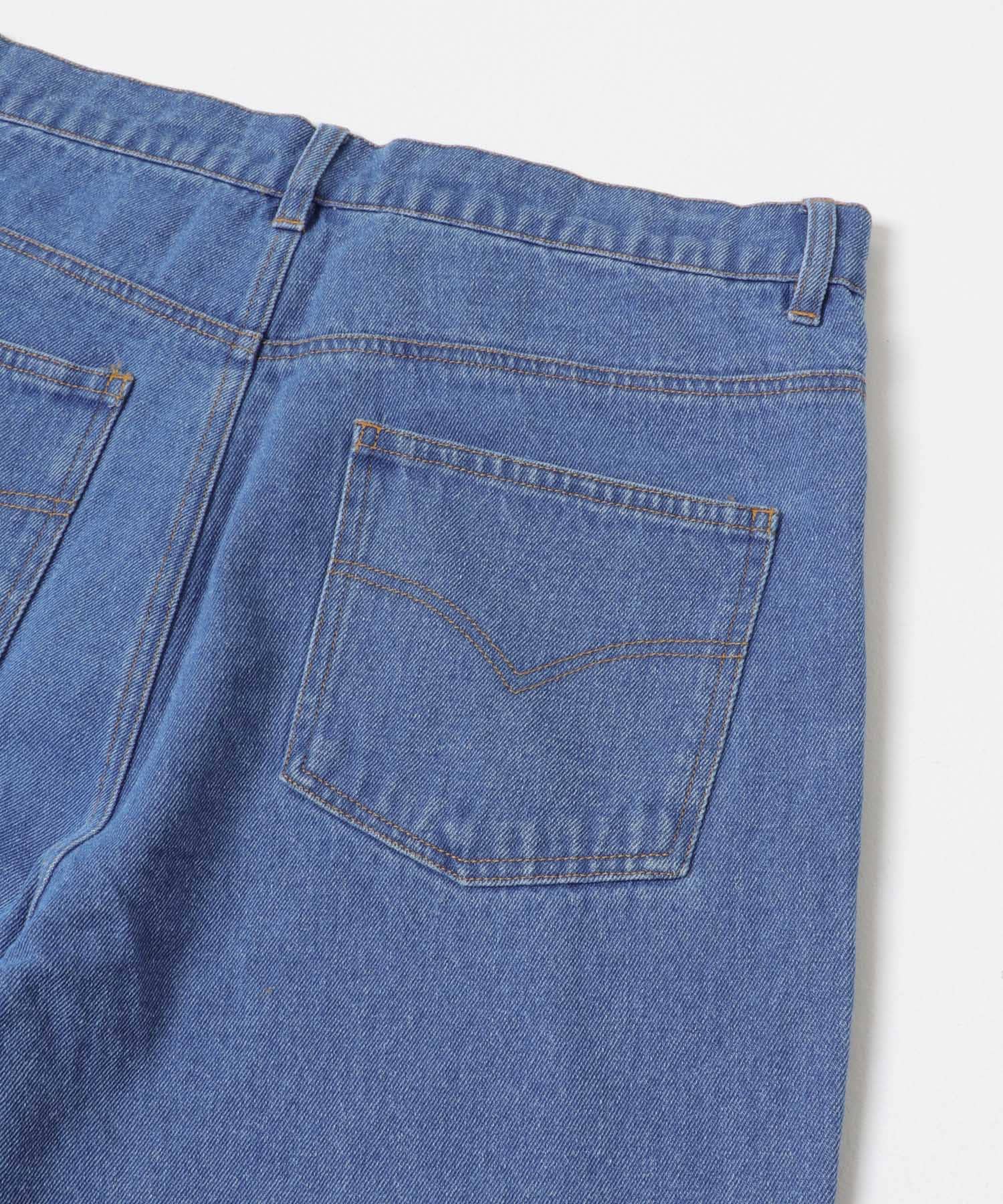 5-pocket DENIM PANTS BLU M