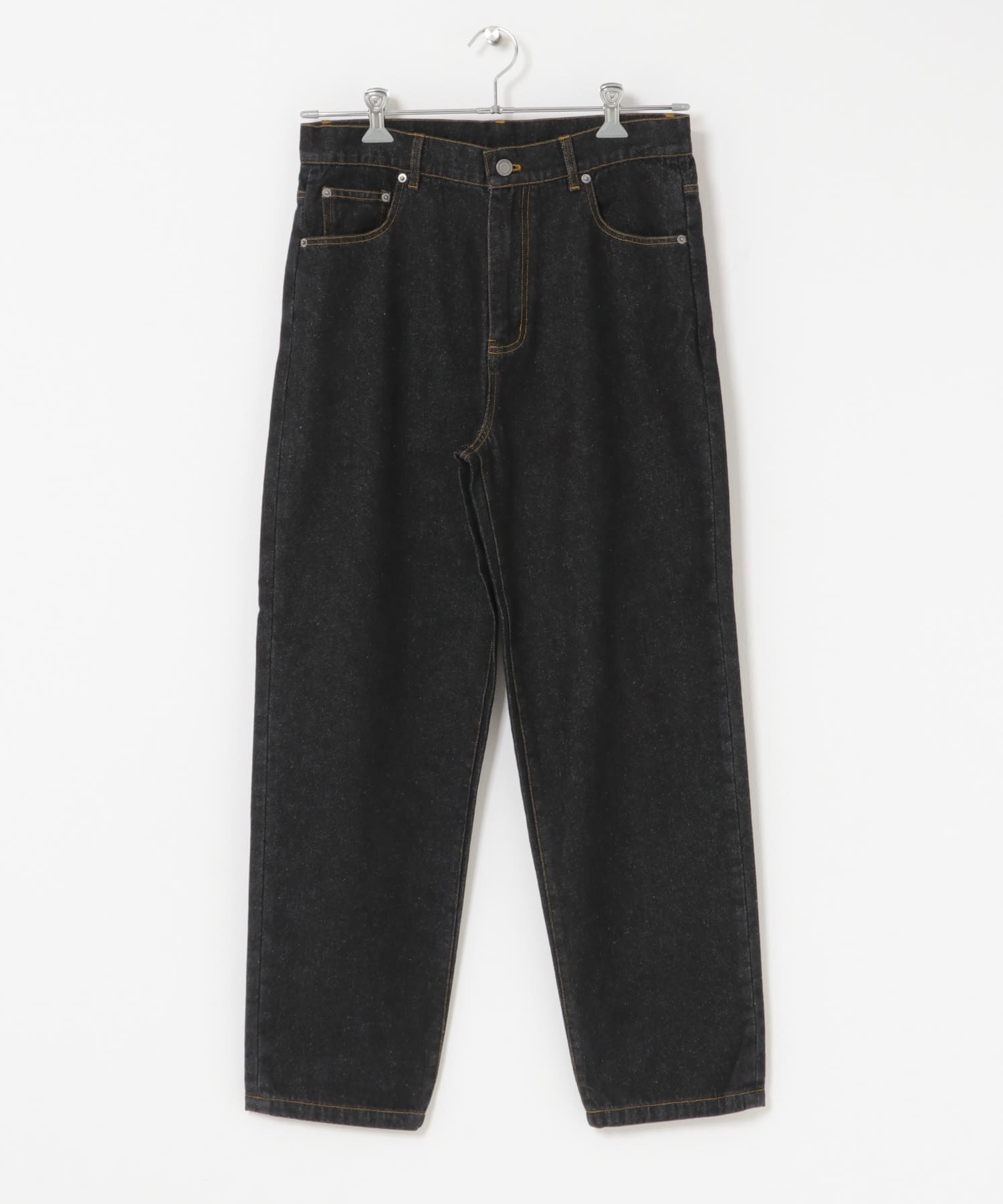 5-pocket DENIM PANTS BLK M