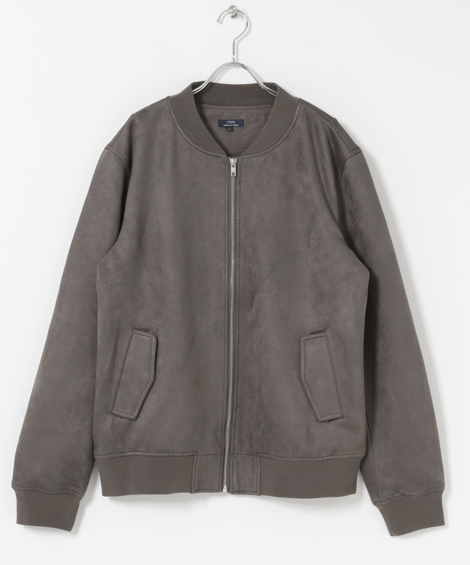 F.S. ジップアップブルゾン CHA M