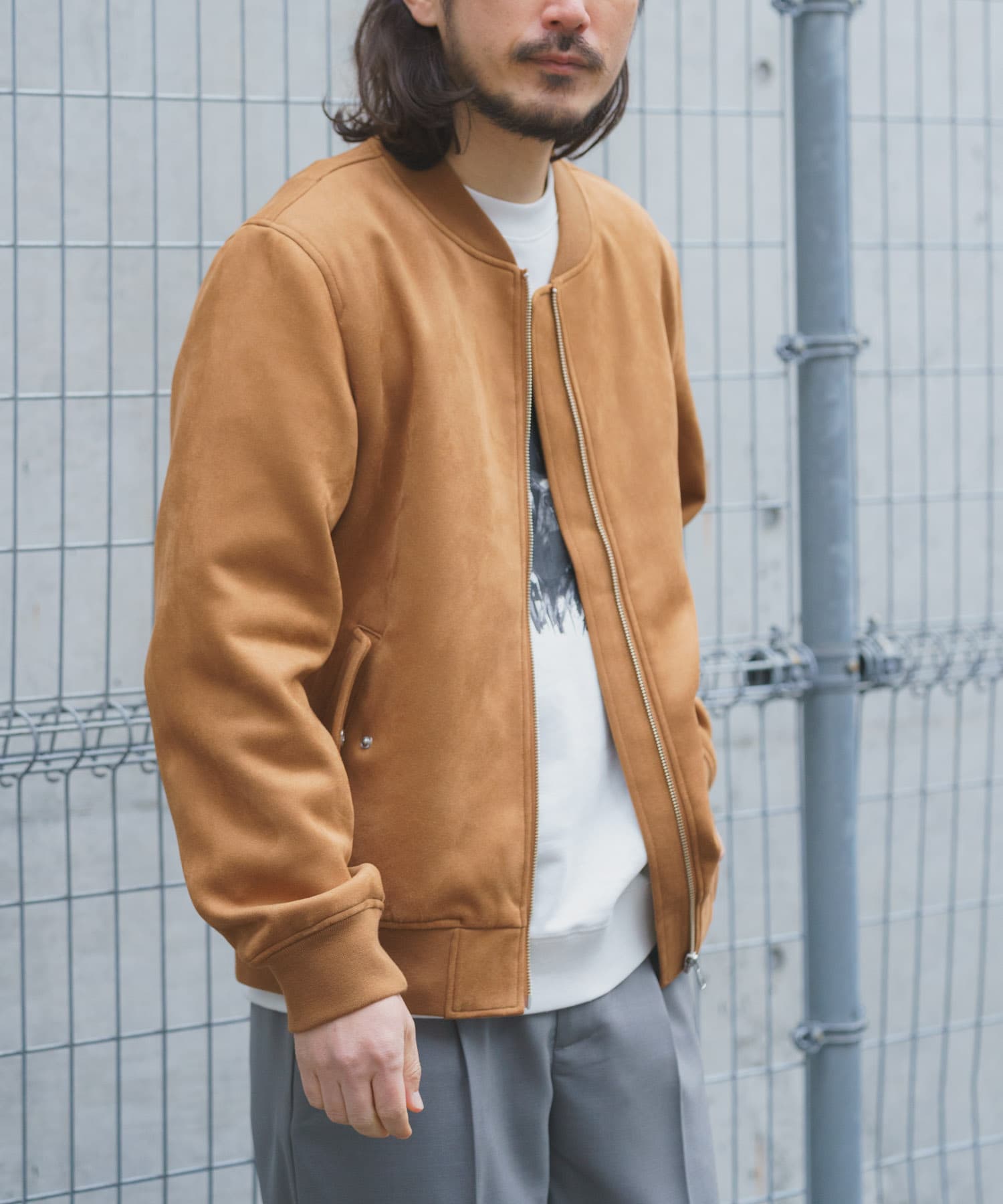 F.S. ジップアップブルゾン
