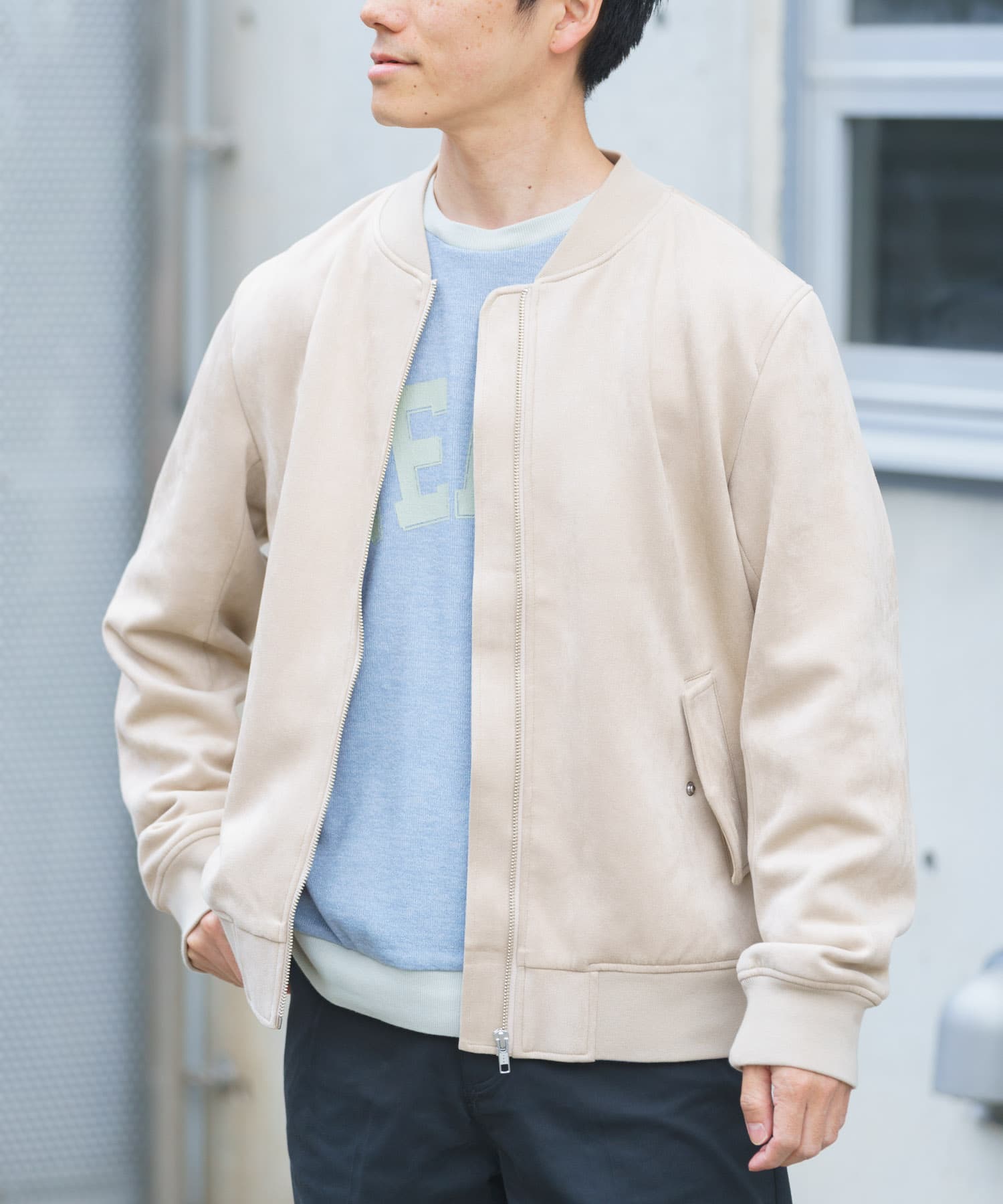 F.S. ジップアップブルゾン