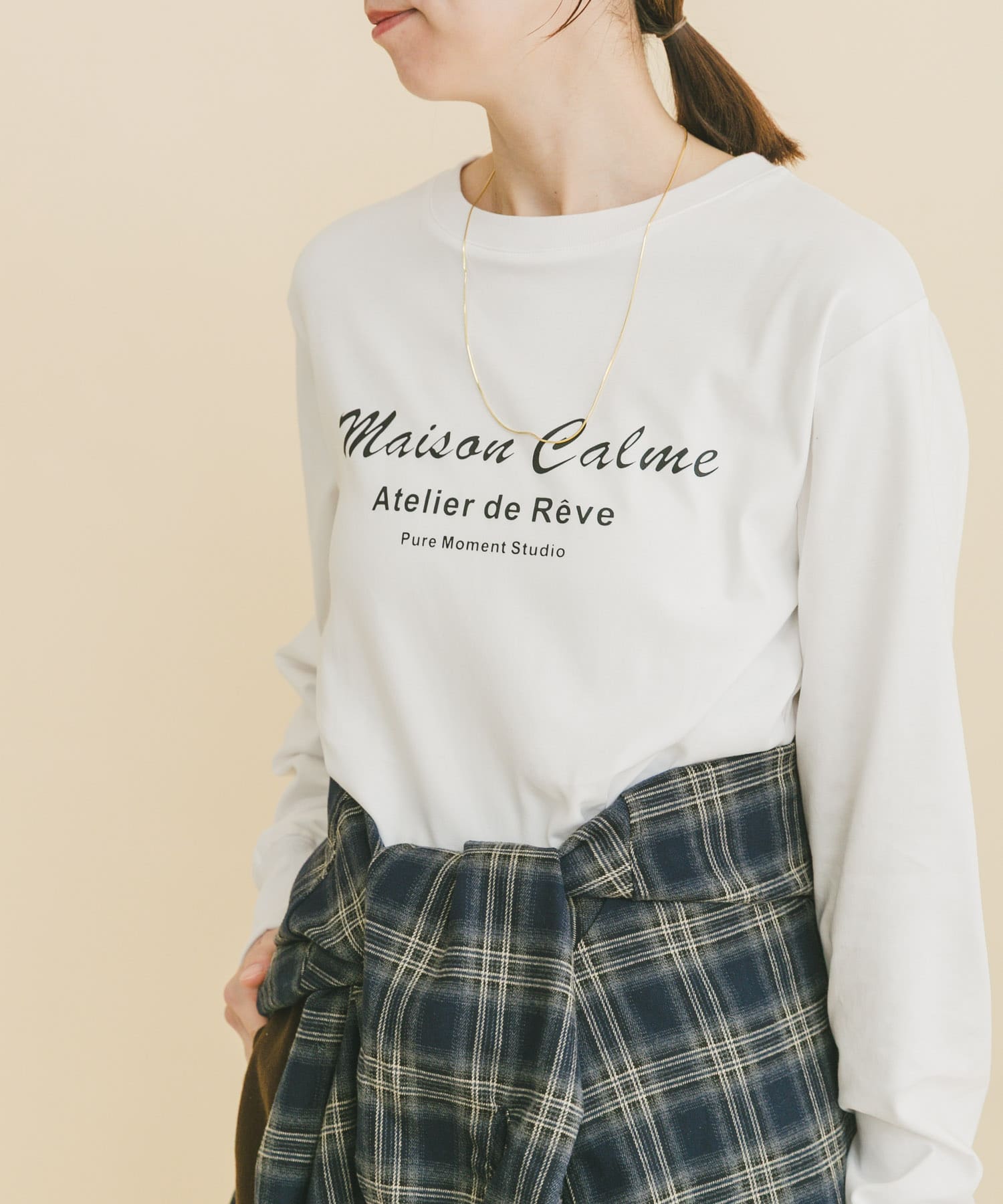 『防汚/抗菌/UVカット』ロゴプリントロンTシャツ