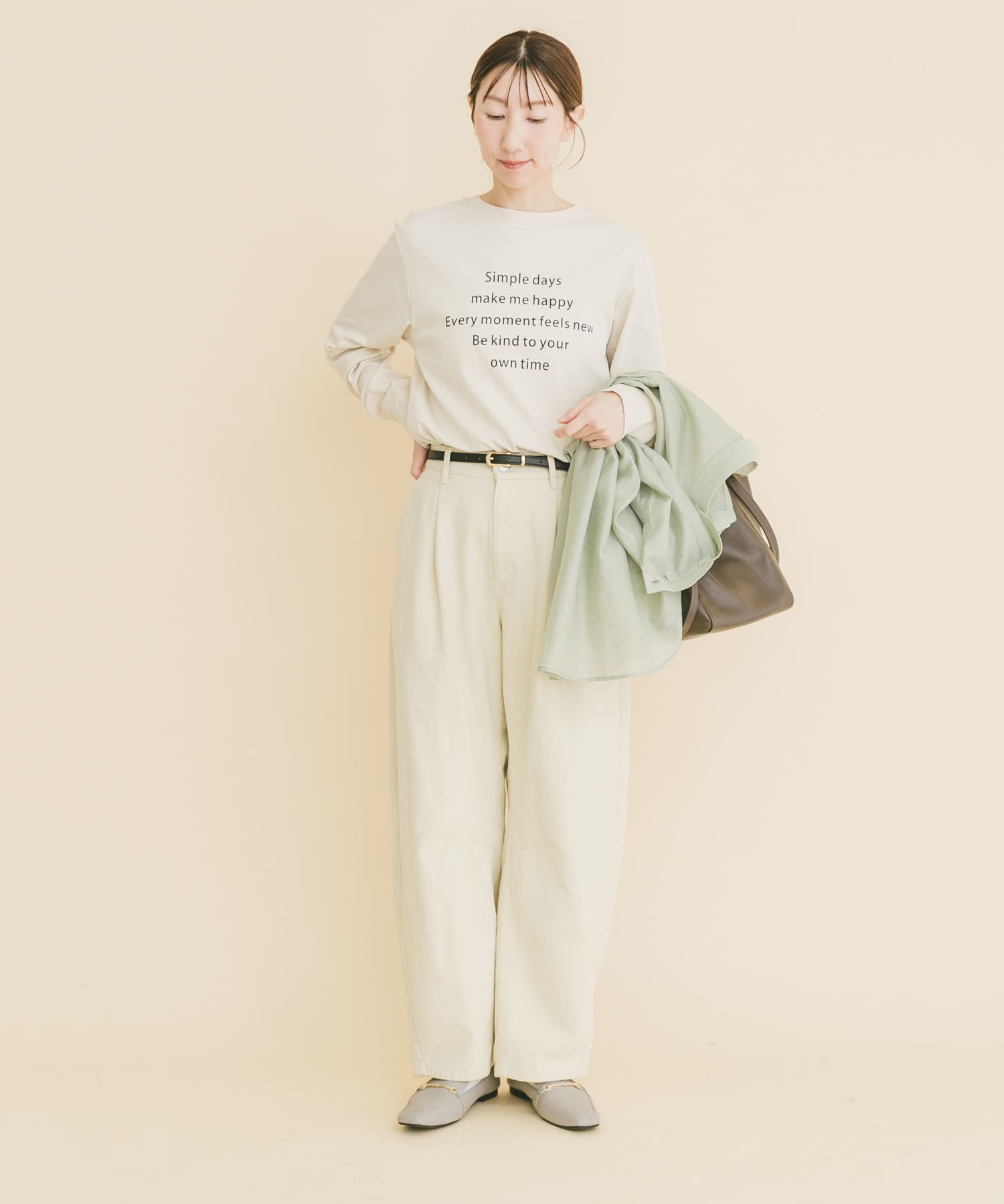 身長：164cm サイズ：Free