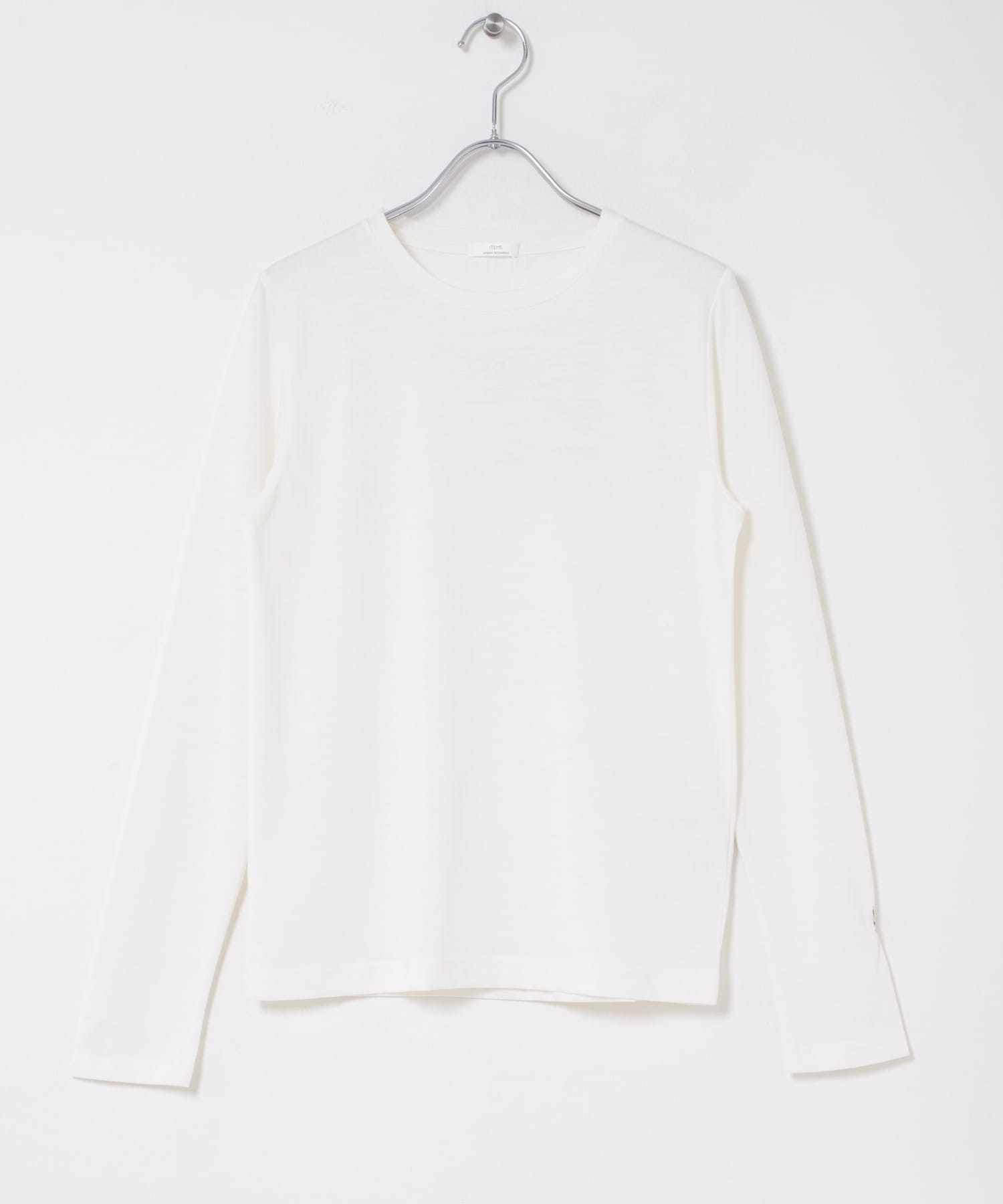 ワンポイント刺シュウロンTシャツ OFF Free