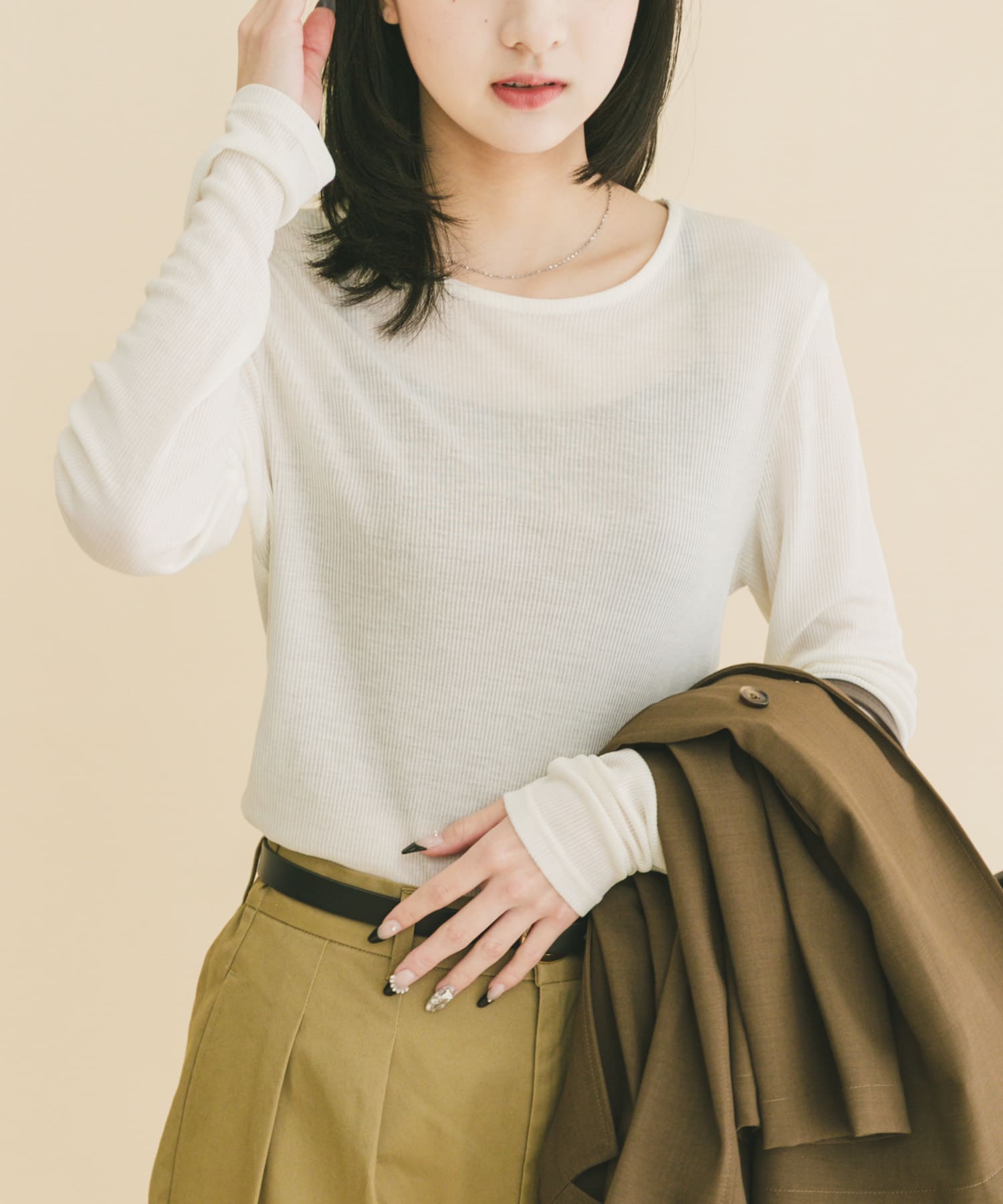 身長：160cm サイズ：Free