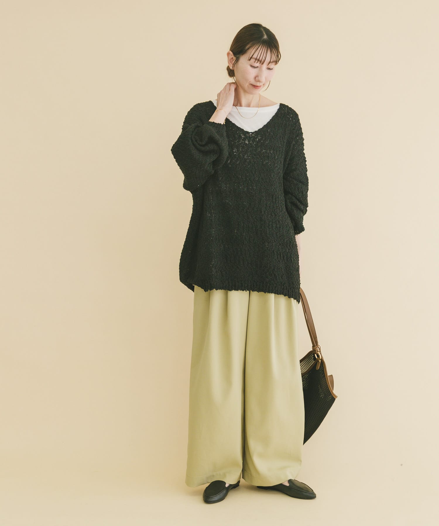 身長：164cm サイズ：Free