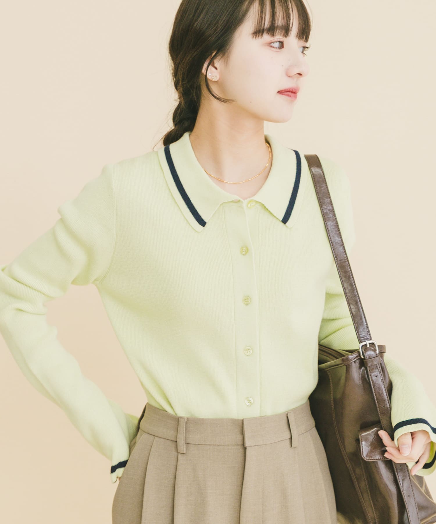 配色ポロニット