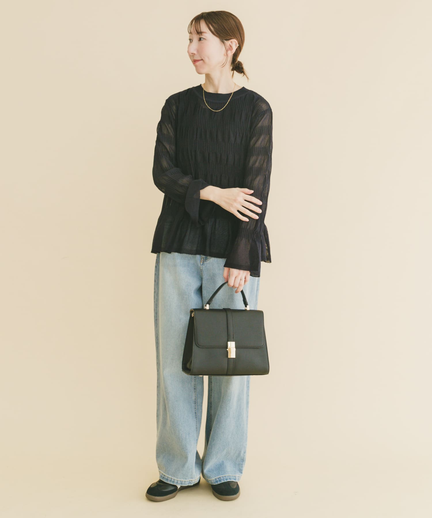 身長：164cm サイズ：Free