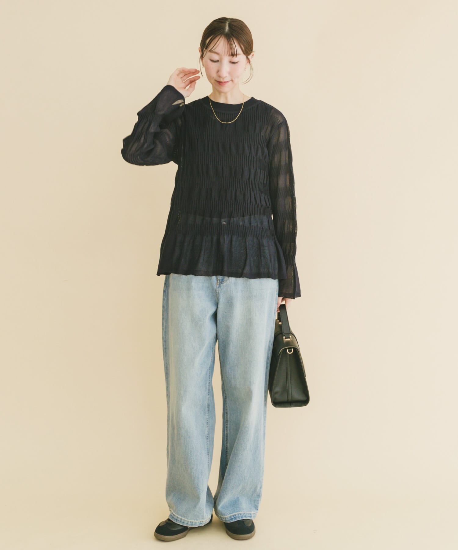 身長：164cm サイズ：Free