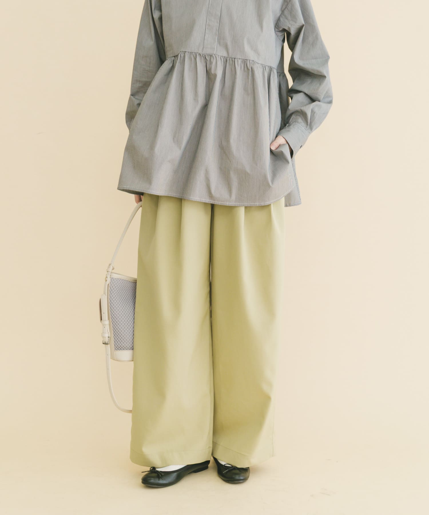 『イージーケア/速乾/UVカット』強撚イージーパンツ