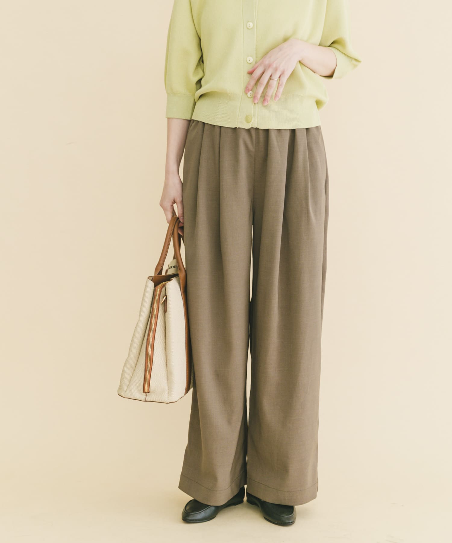 『イージーケア/速乾/UVカット』強撚イージーパンツ