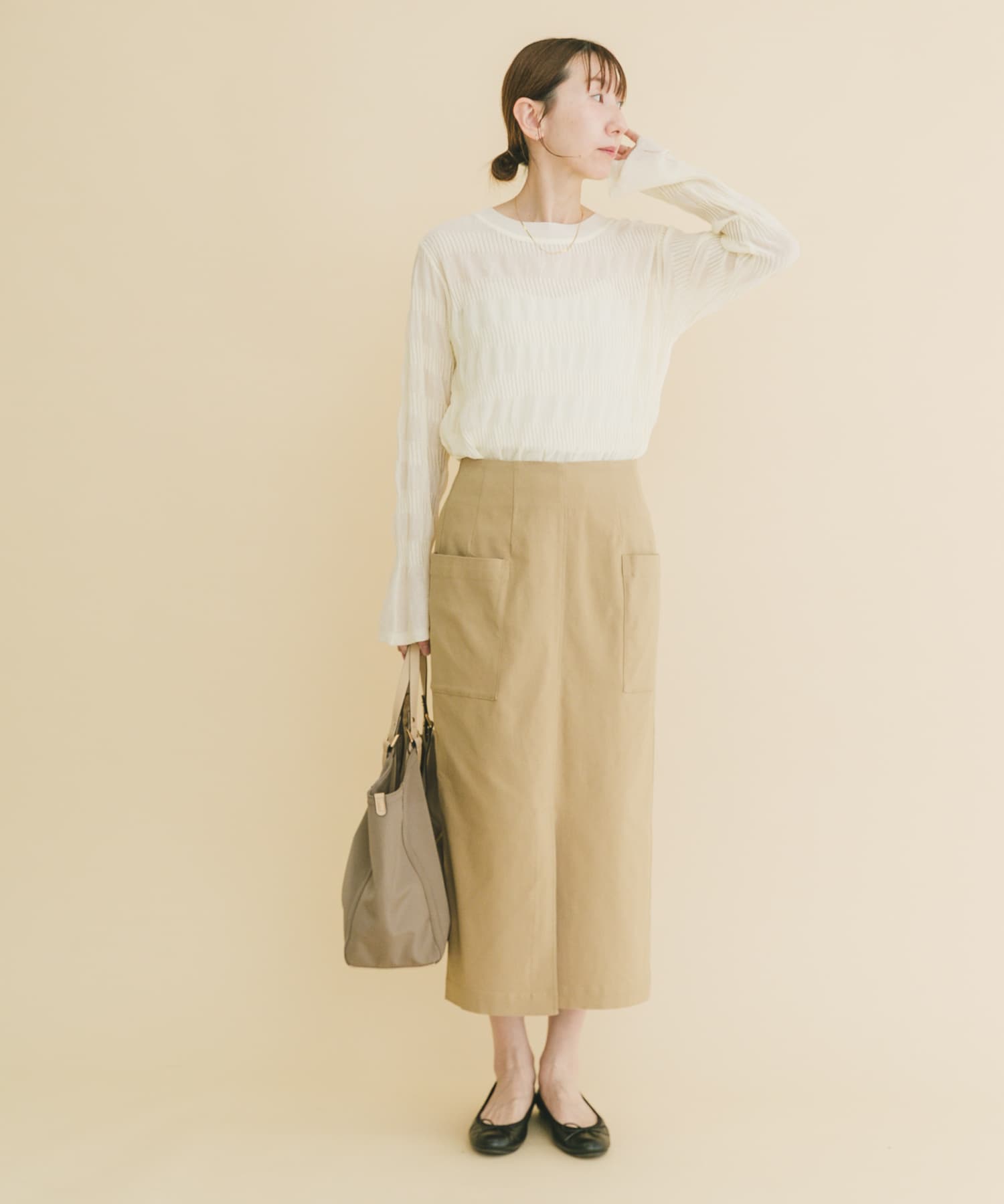 身長：164cm サイズ：M