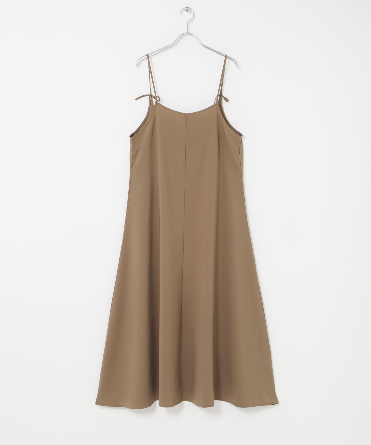 畦Vネックニット×キャミワンピースSET BEG Free