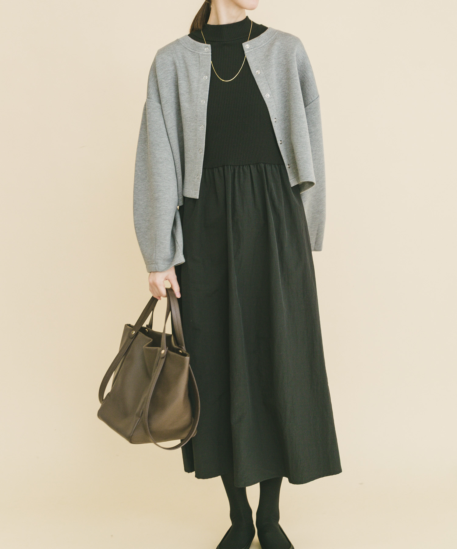 マルチWAYダンボールカーディガンワンピース