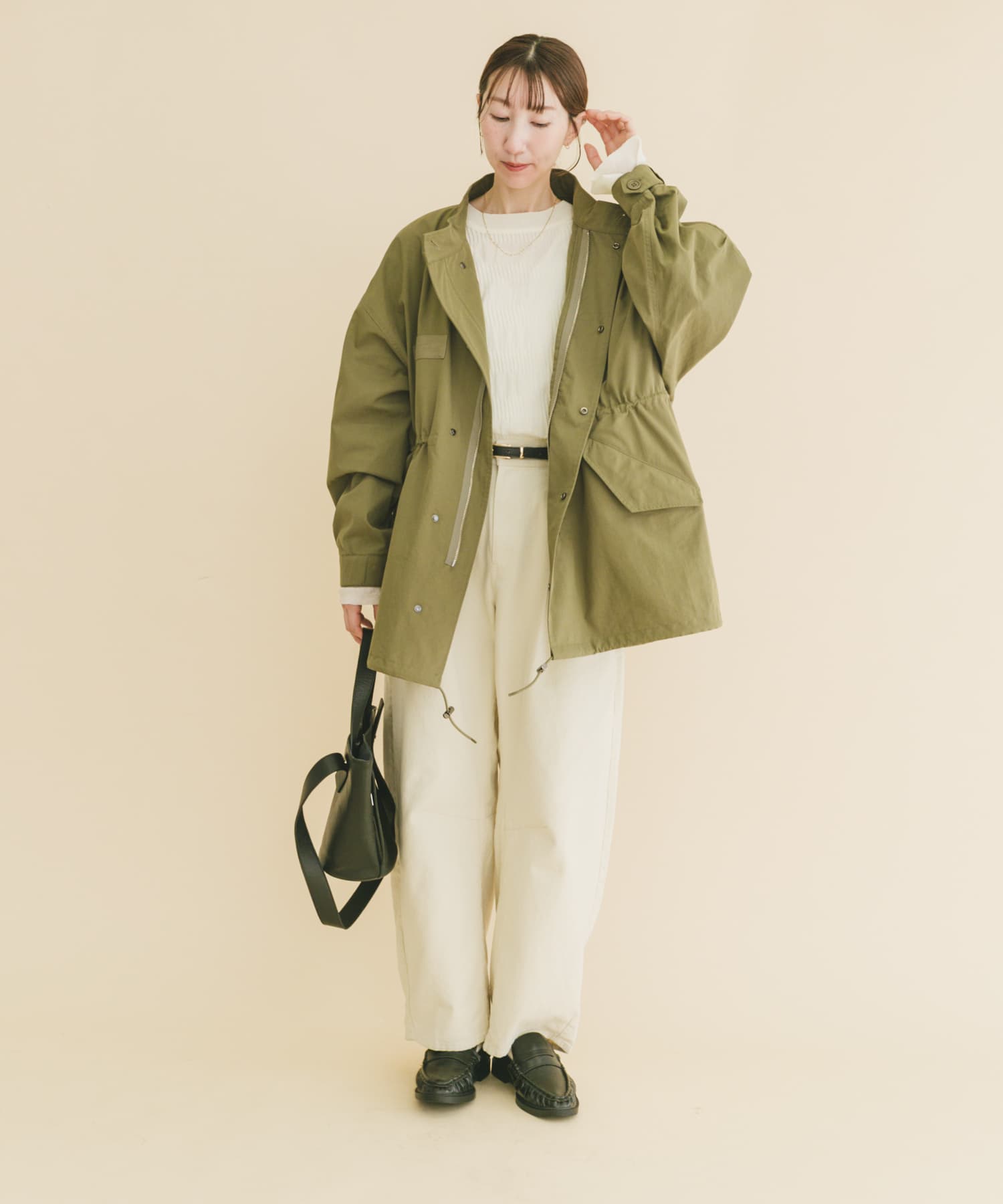 身長：164cm サイズ：Free