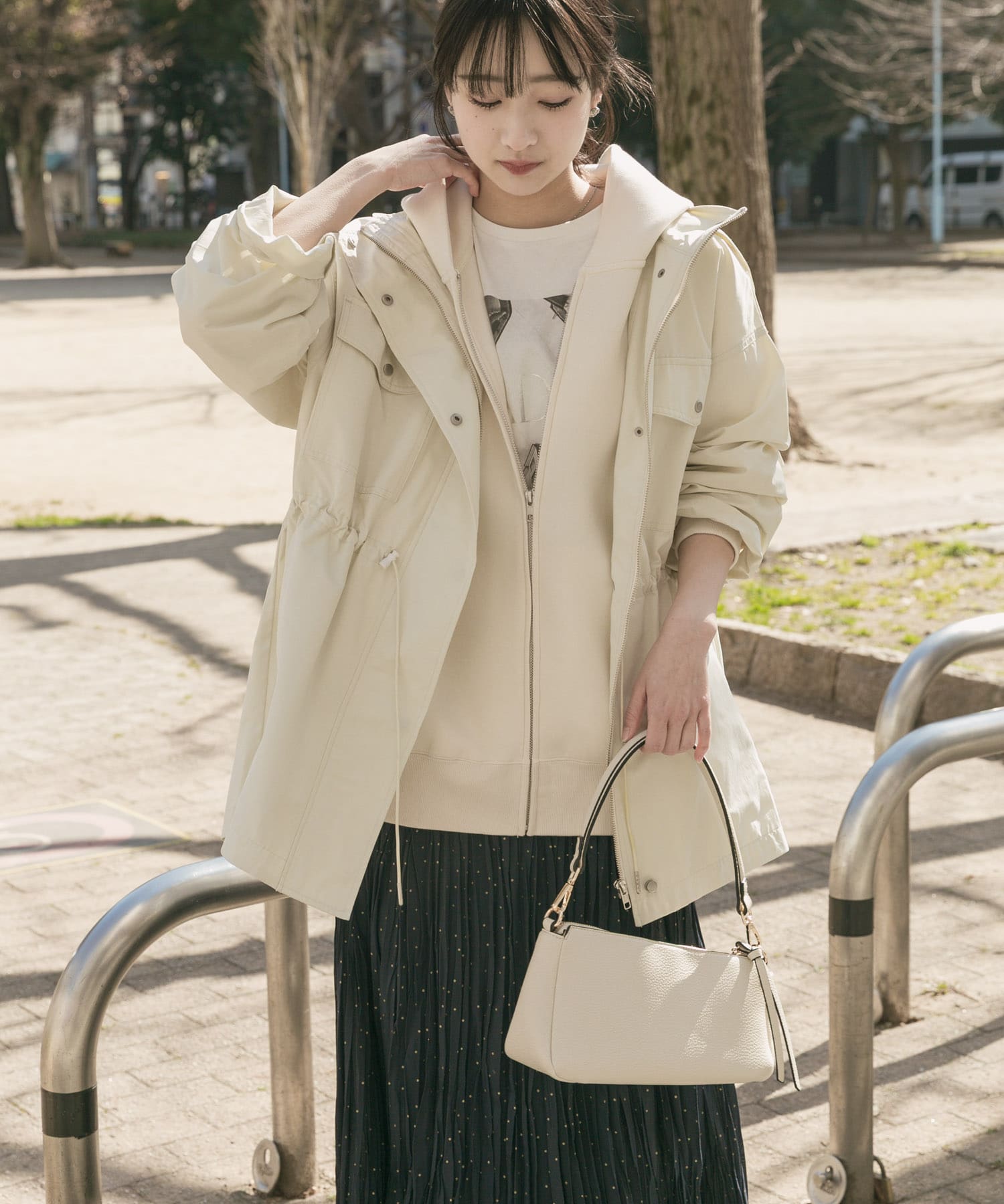 身長：160cm サイズ：Free