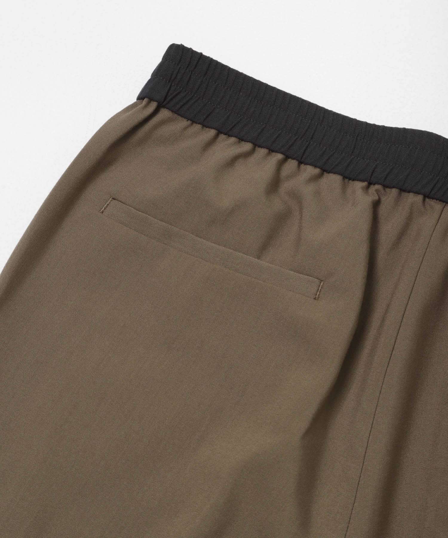 『撥水/防汚/接触冷感』多機能 ウエスト切替 イージーパンツ(楽着シリーズ) BEG M