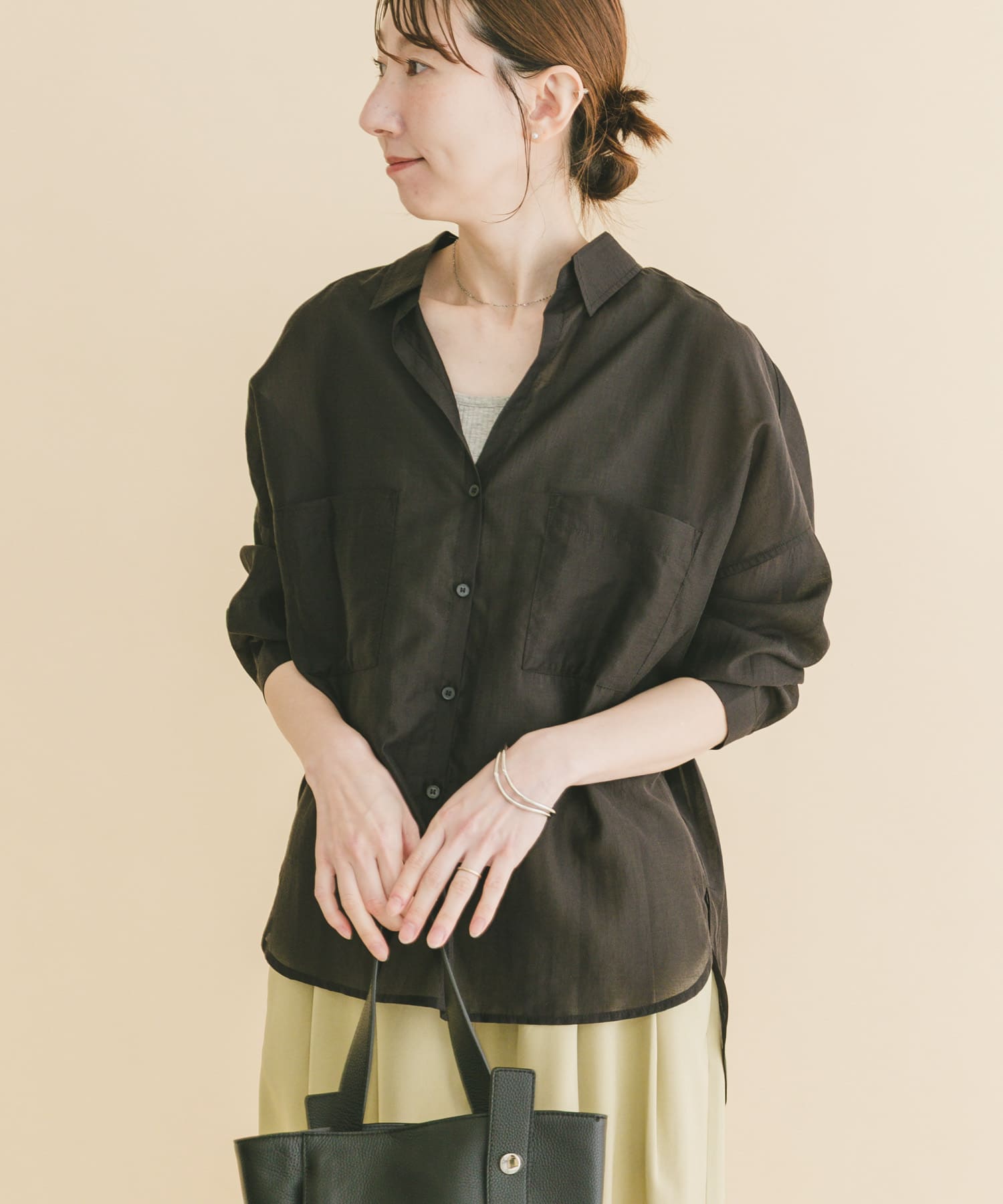 身長：164cm サイズ：Free